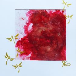 EggnWorks Museum エッグンワークス ミュージアム 夕日に舞う赤とんぼ