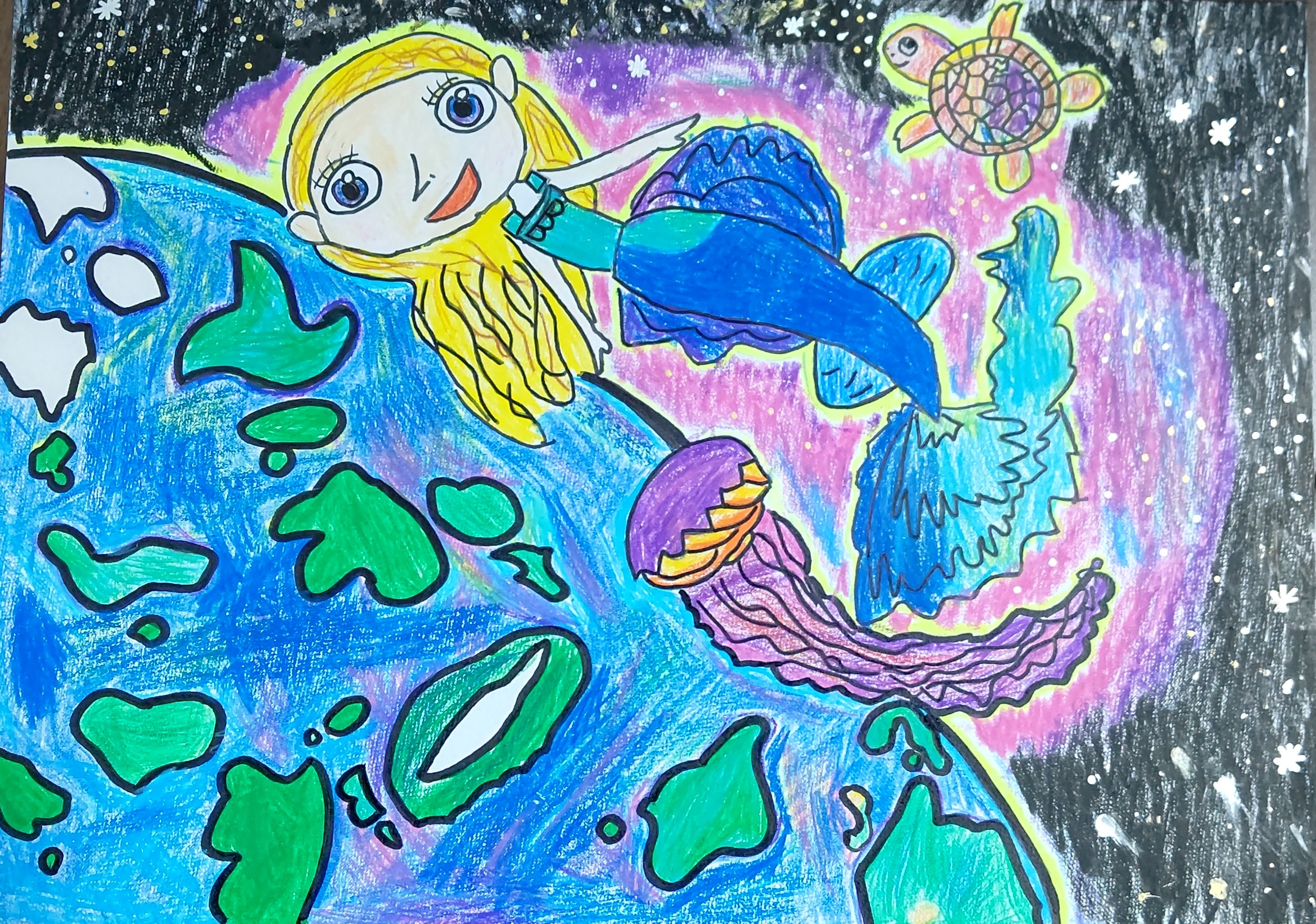 EggnWorks Museum エッグンワークス ミュージアム 宇宙を泳ぎたいKOTO