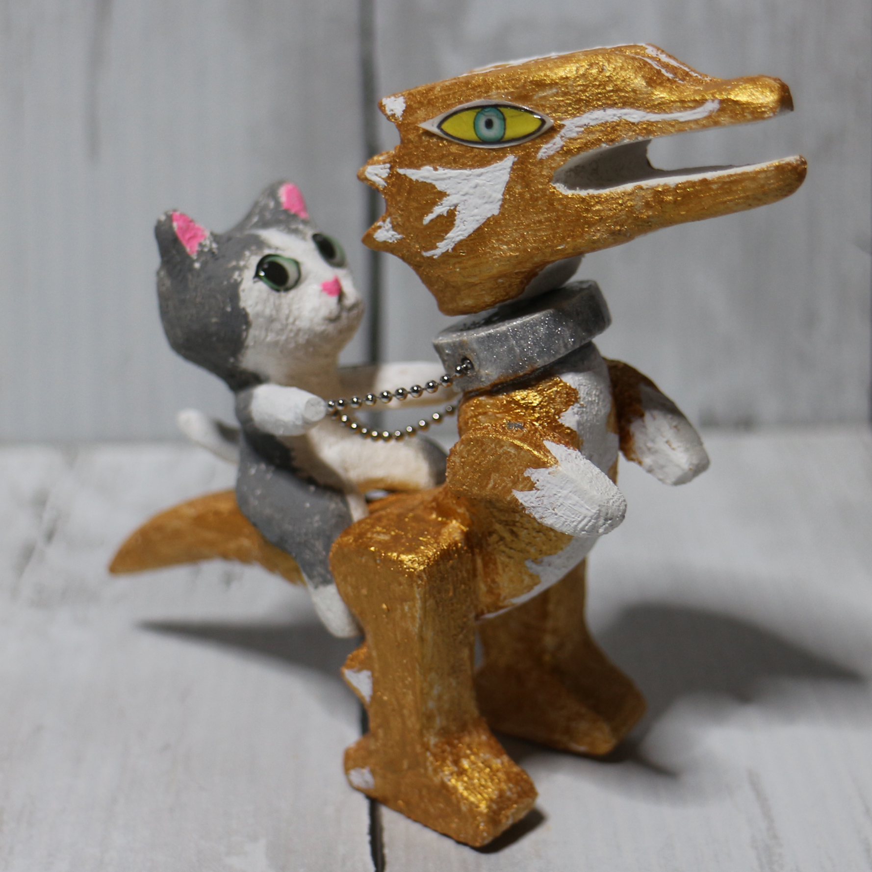 ツクルヒトタチ博in京都文化博物館2025 EGGNWORKS エッグンワークス ねこのまんま ドラゴンに乗った猫