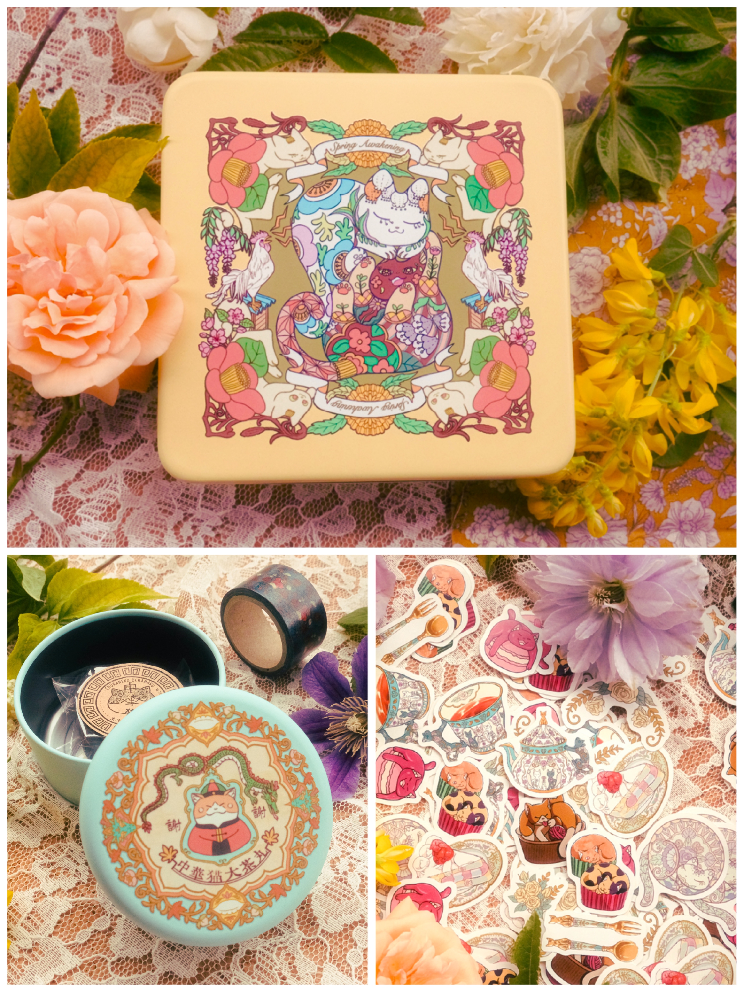 EGGNWORKS エッグンワークス ツクルヒトタチ デザイン缶・アクリルキーホルダー・クリアファイル・シール・ハンカチタオル・ポストカード・マスキングテープ・スケッチブック・缶ミラー　ツボ田