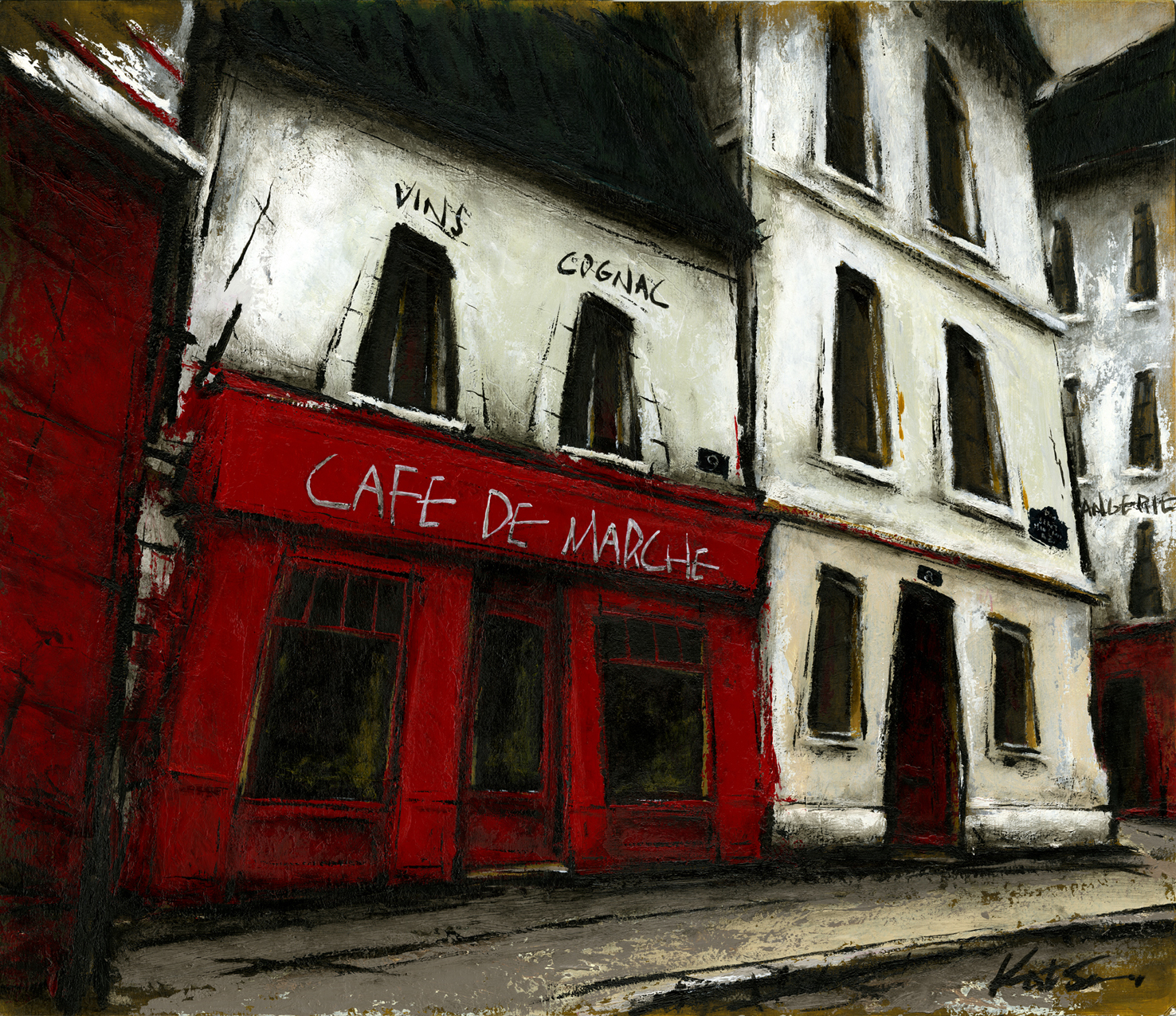 EggnWorks Museum CAFE DE MARCHE