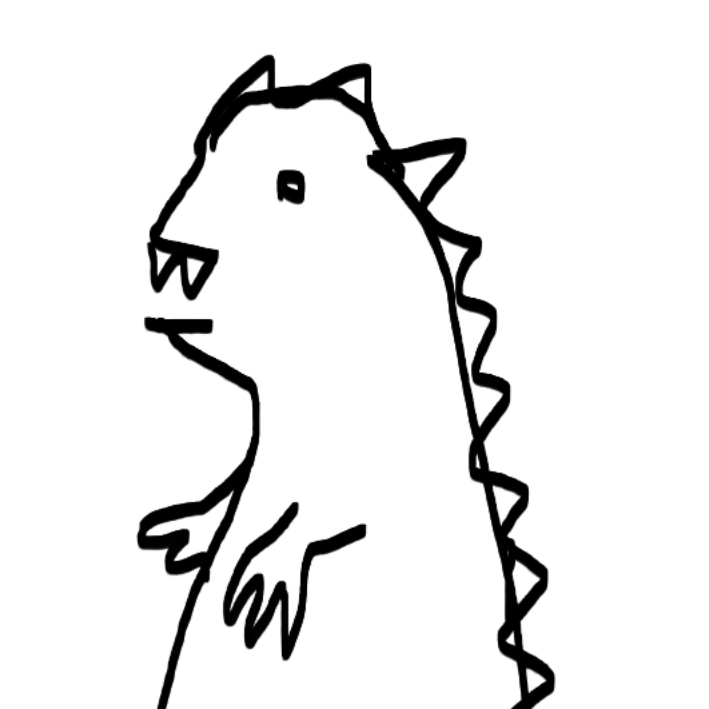EggnWorks Museum エッグンワークス ミュージアム 落書き恐竜