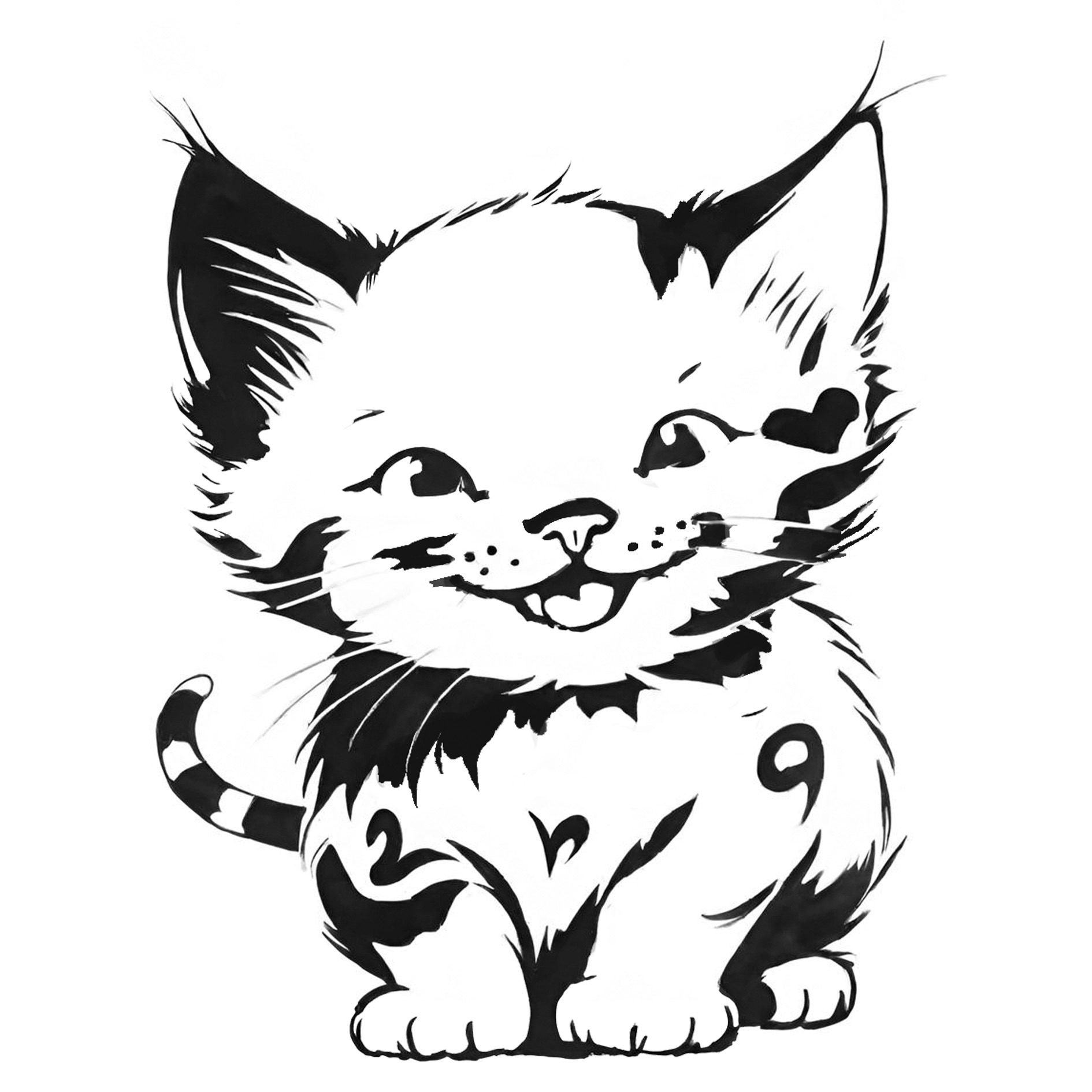 EggnWorks Museum エッグンワークス ミュージアム 笑う門にネコの福(２・９)ちゃん
