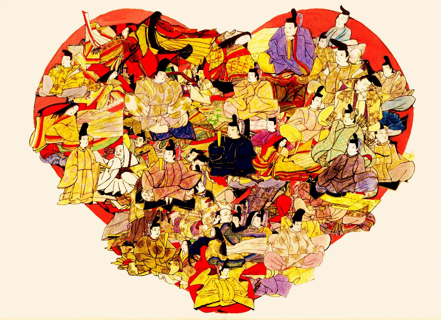 EggnWorks Museum 百人一首、百人ハート