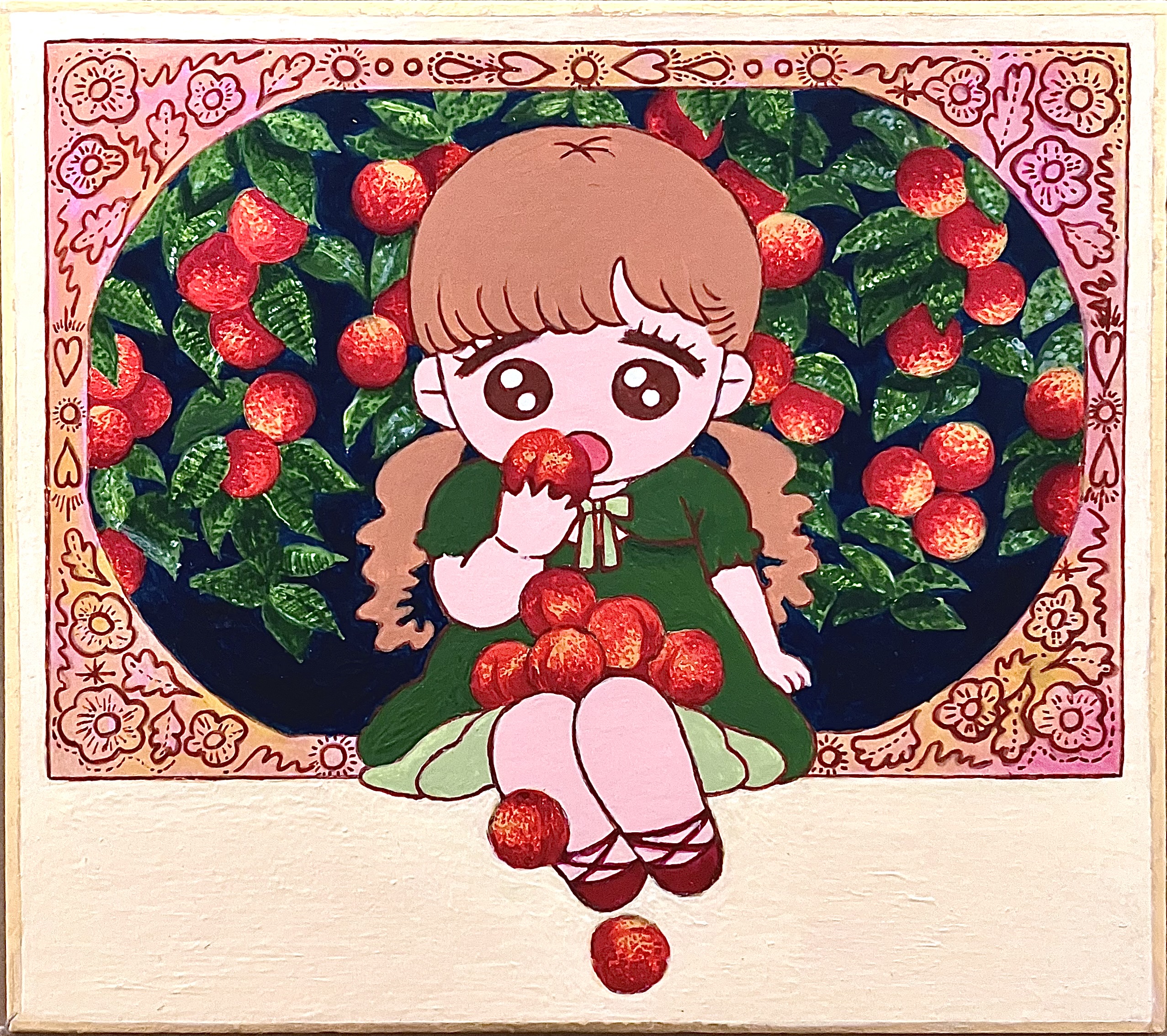 全国デザイン選手権　ポストカード　ステッカー　ツクルヒトタチ博in京都文化博物館2025 EggnWorks Museum エッグンワークス ミュージアム すもも泥棒min