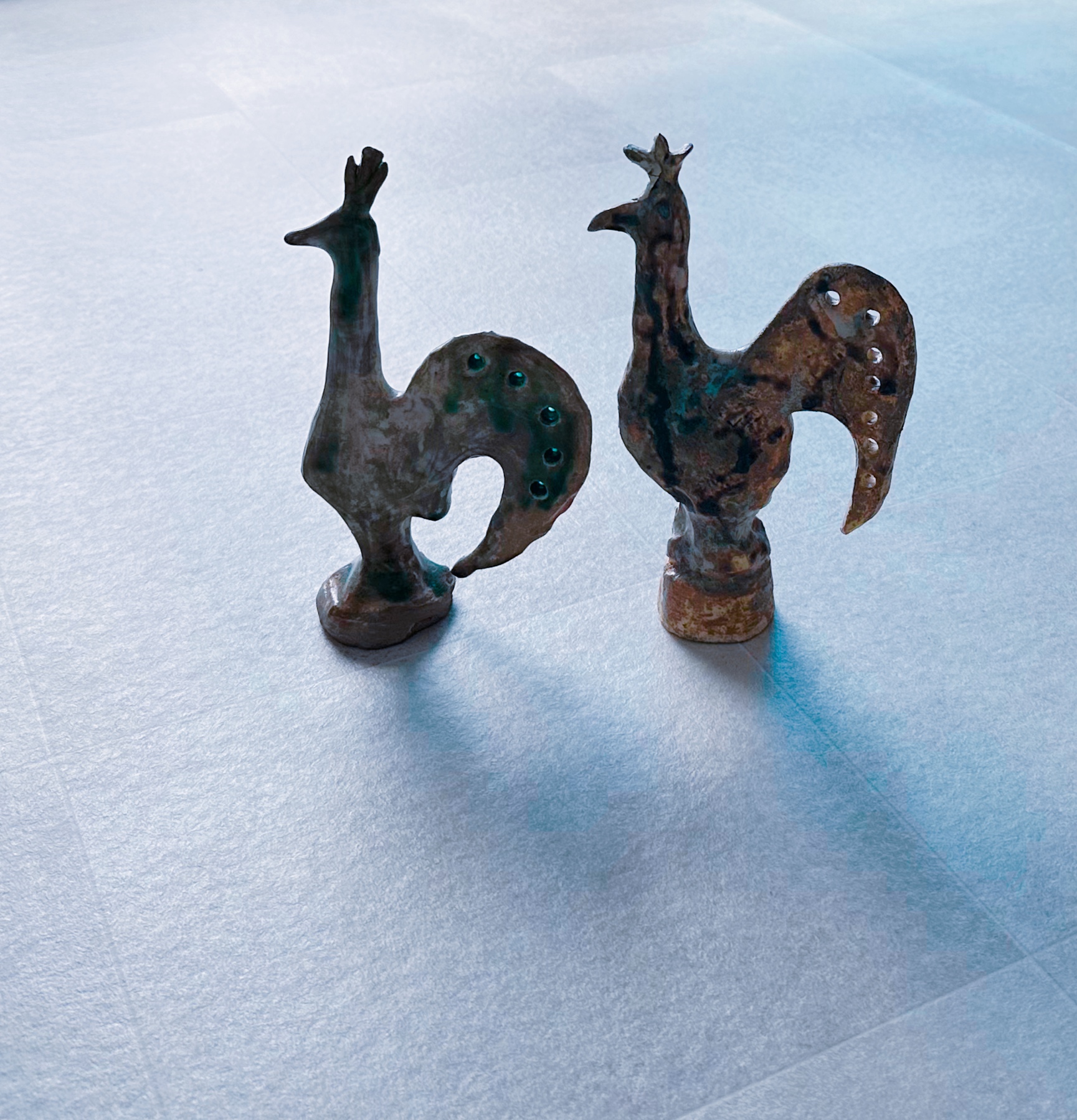 EggnWorks Museum エッグンワークス ミュージアム 鳥のオブジェpottery SU