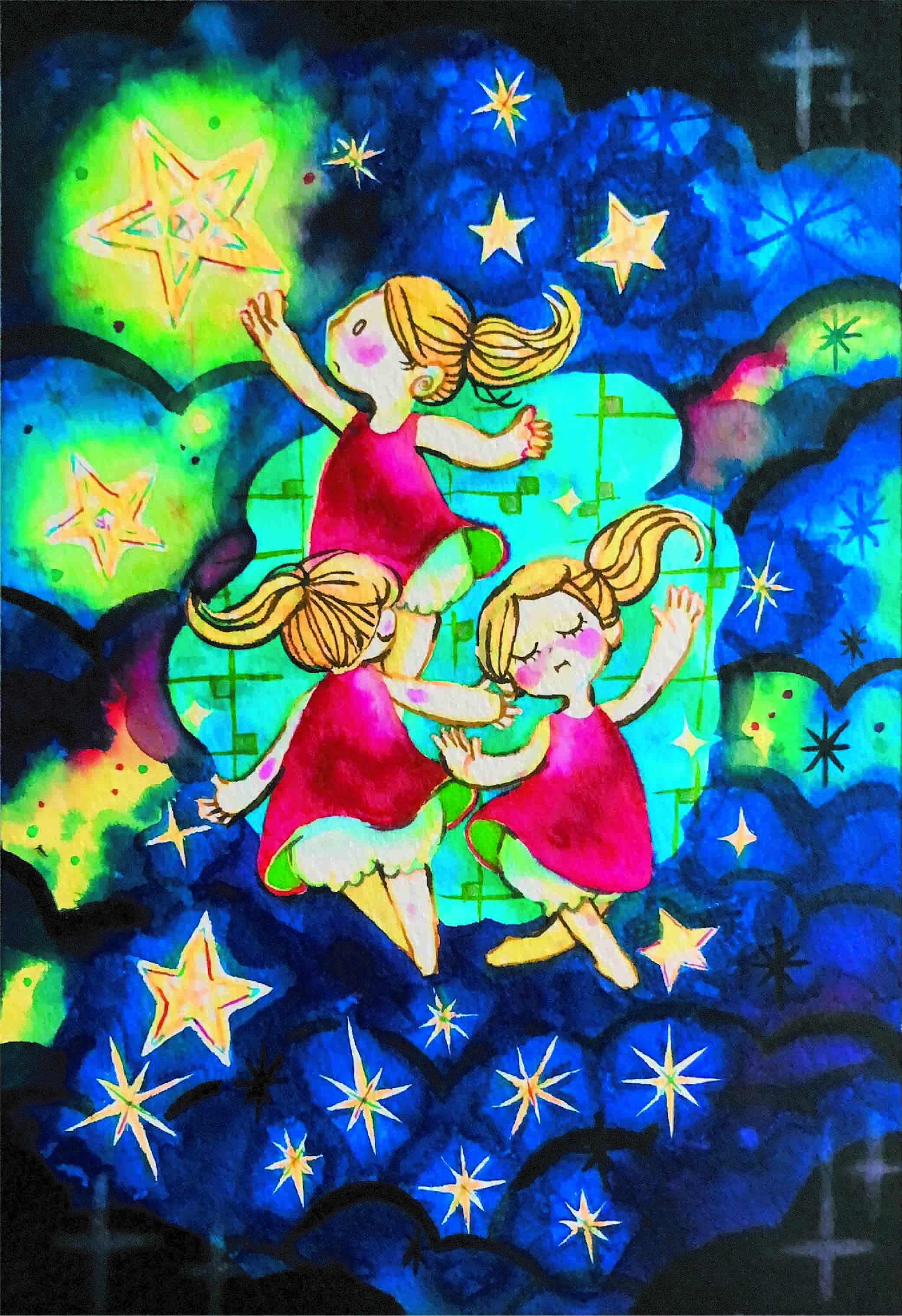 EggnWorks Museum あおの夜、星に踊る
