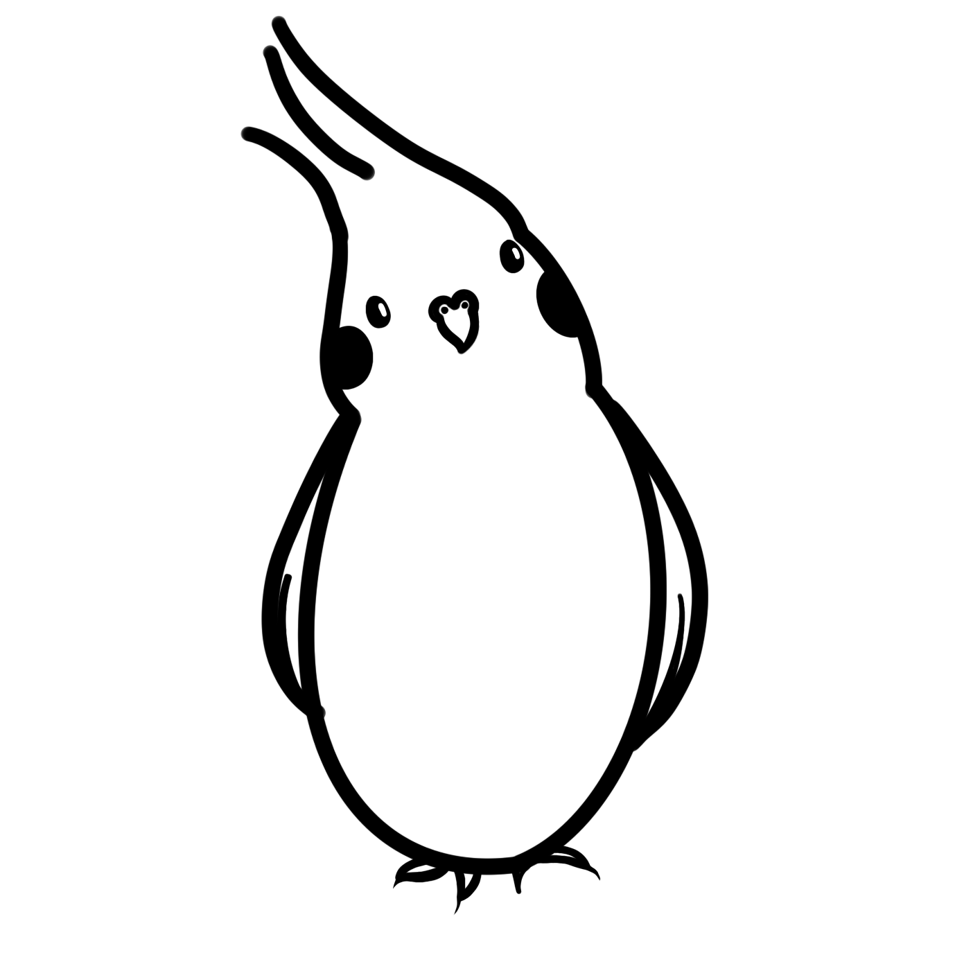 EggnWorks Museum エッグンワークス ミュージアム オカメインコ