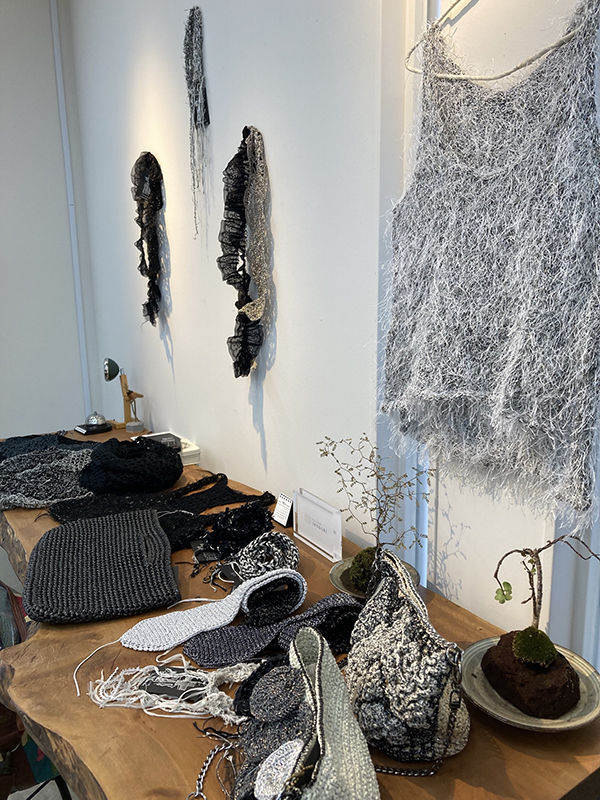 EGGNWORKS エッグンワークス ツクルヒトタチ博in大阪市中央公会堂2026 脳キャミソール TAS KNIT Yoko Yamamoto