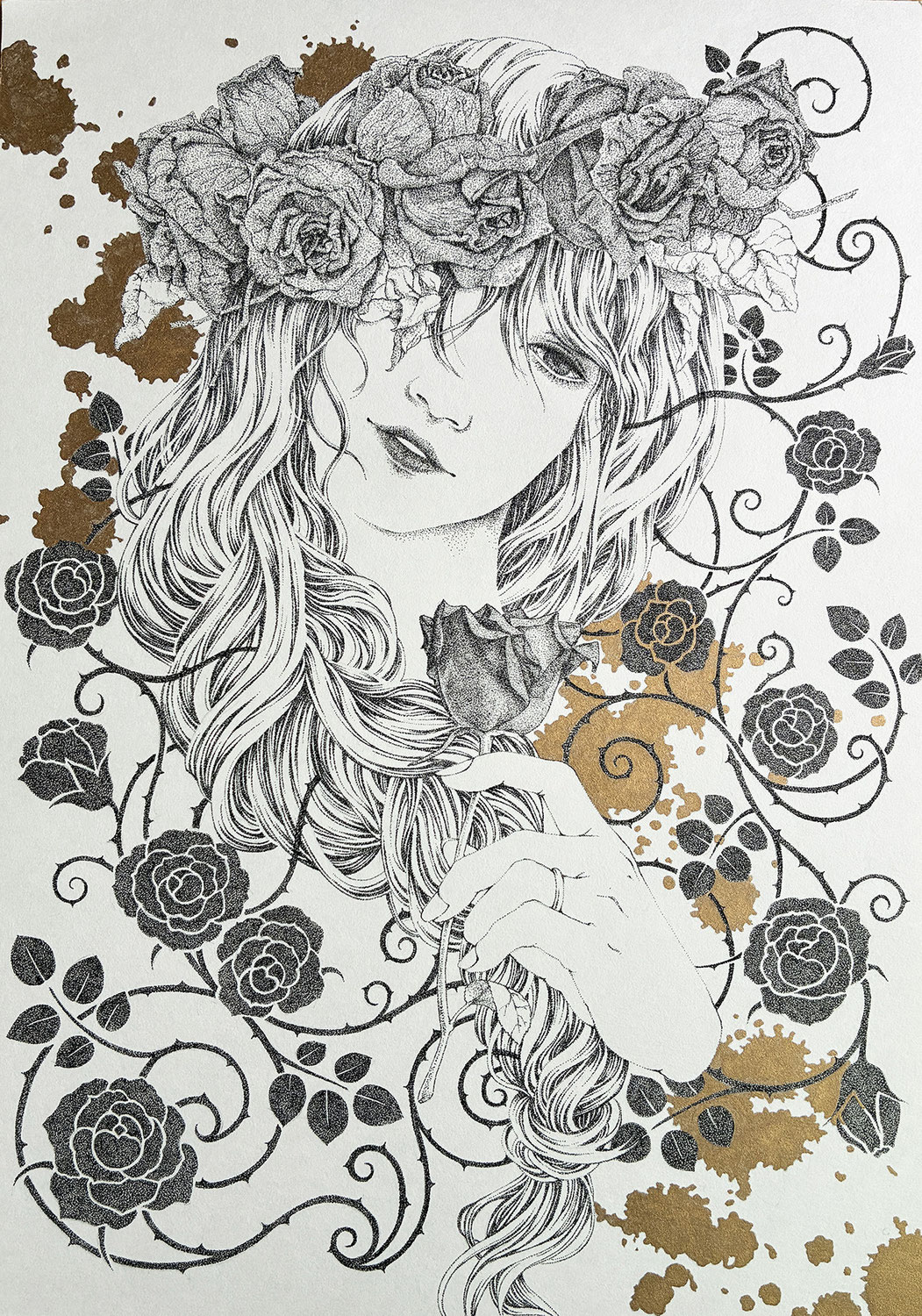 EggnWorks Museum エッグンワークス ミュージアム イラスト作品『誓いますか？』