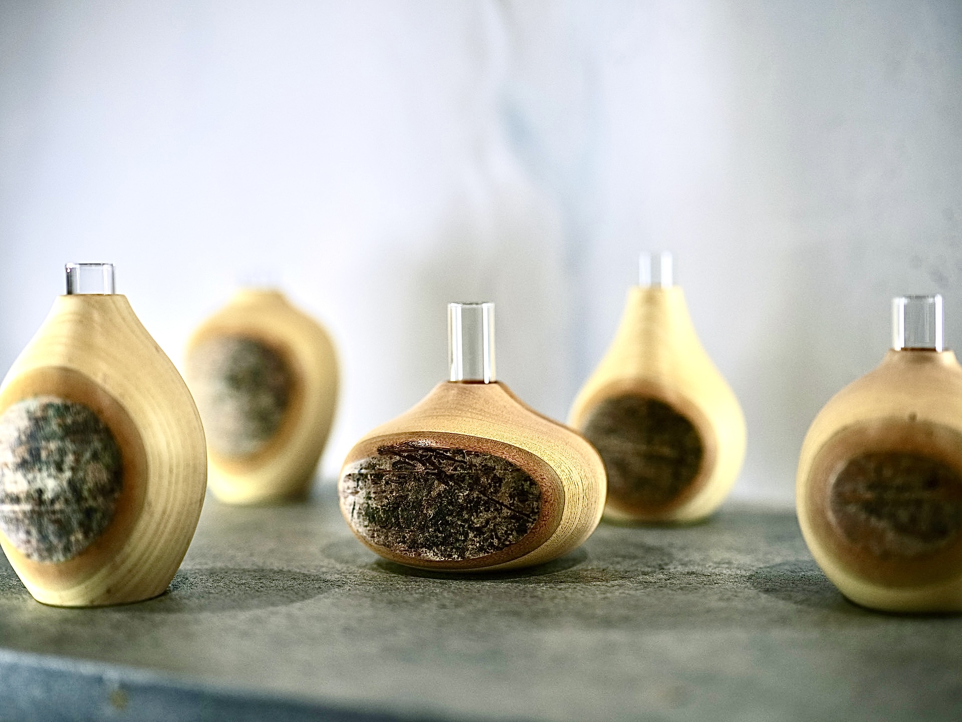 EGGNWORKS エッグンワークス ツクルヒトタチ博in京都文化博物館2025 フラワーベース 木の工房 Heavenly