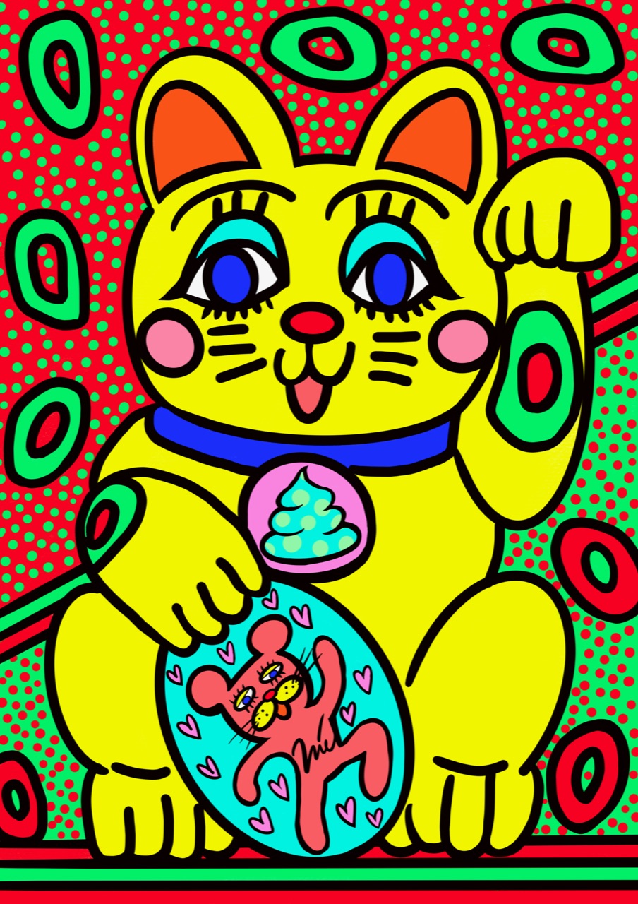 EggnWorks Museum エッグンワークス ミュージアム 招き猫MIE