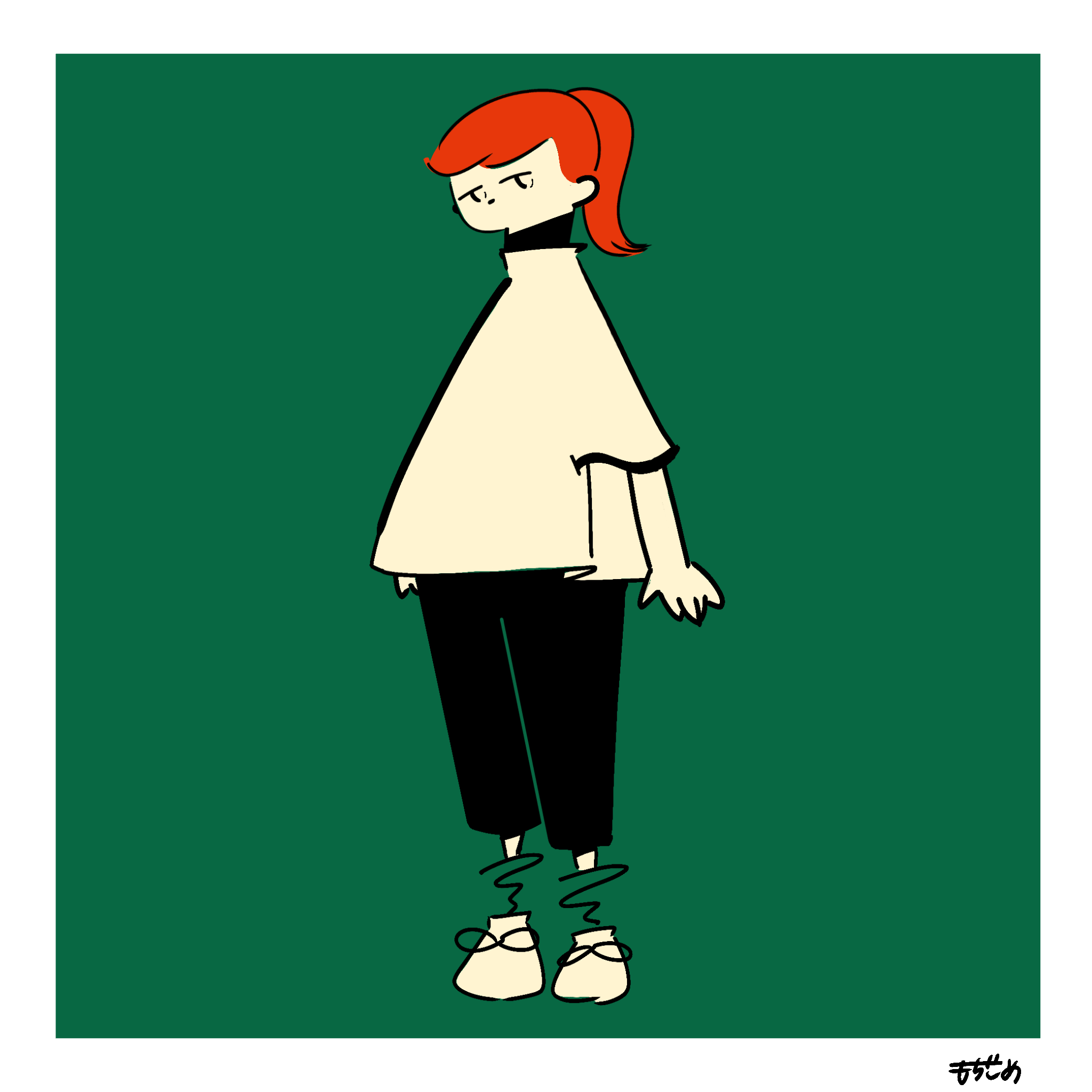 EGGNWORKS エッグンワークス ツクルヒトタチ博in京都文化博物館2025 赤毛の子 もちごめ