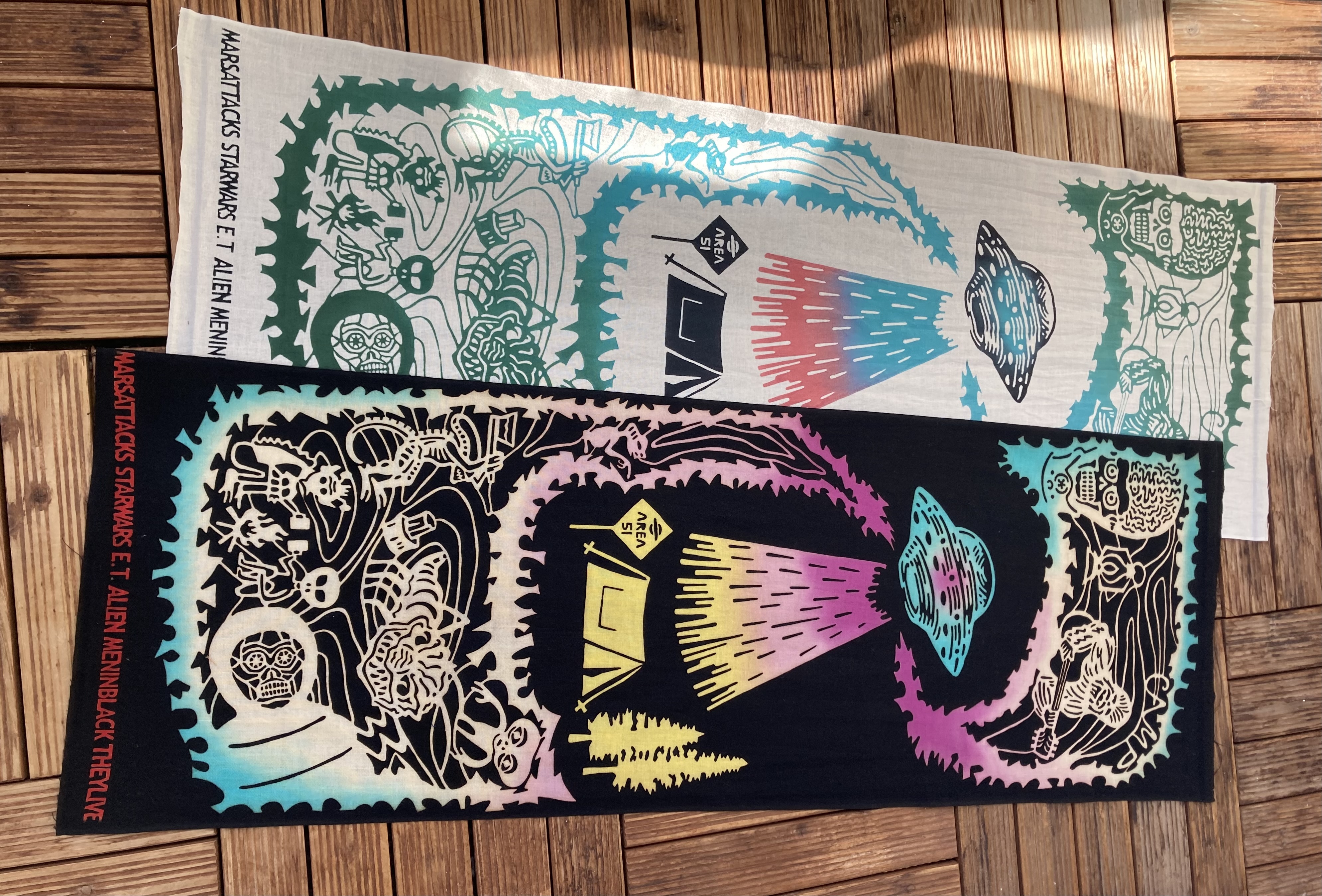 ツクルヒトタチ博in京都文化博物館2025 EGGNWORKS エッグンワークス tenugui kinariya camp alien