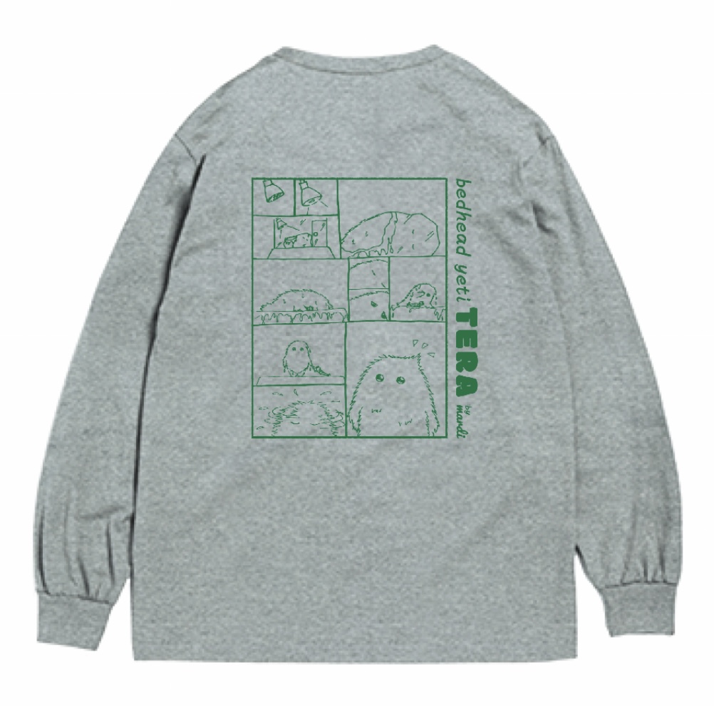 EGGNWORKS エッグンワークス ツクルヒトタチ博in京都文化博物館2025 TERAぬいぐるみキーホルダー bed head yeti TERA by mardi
