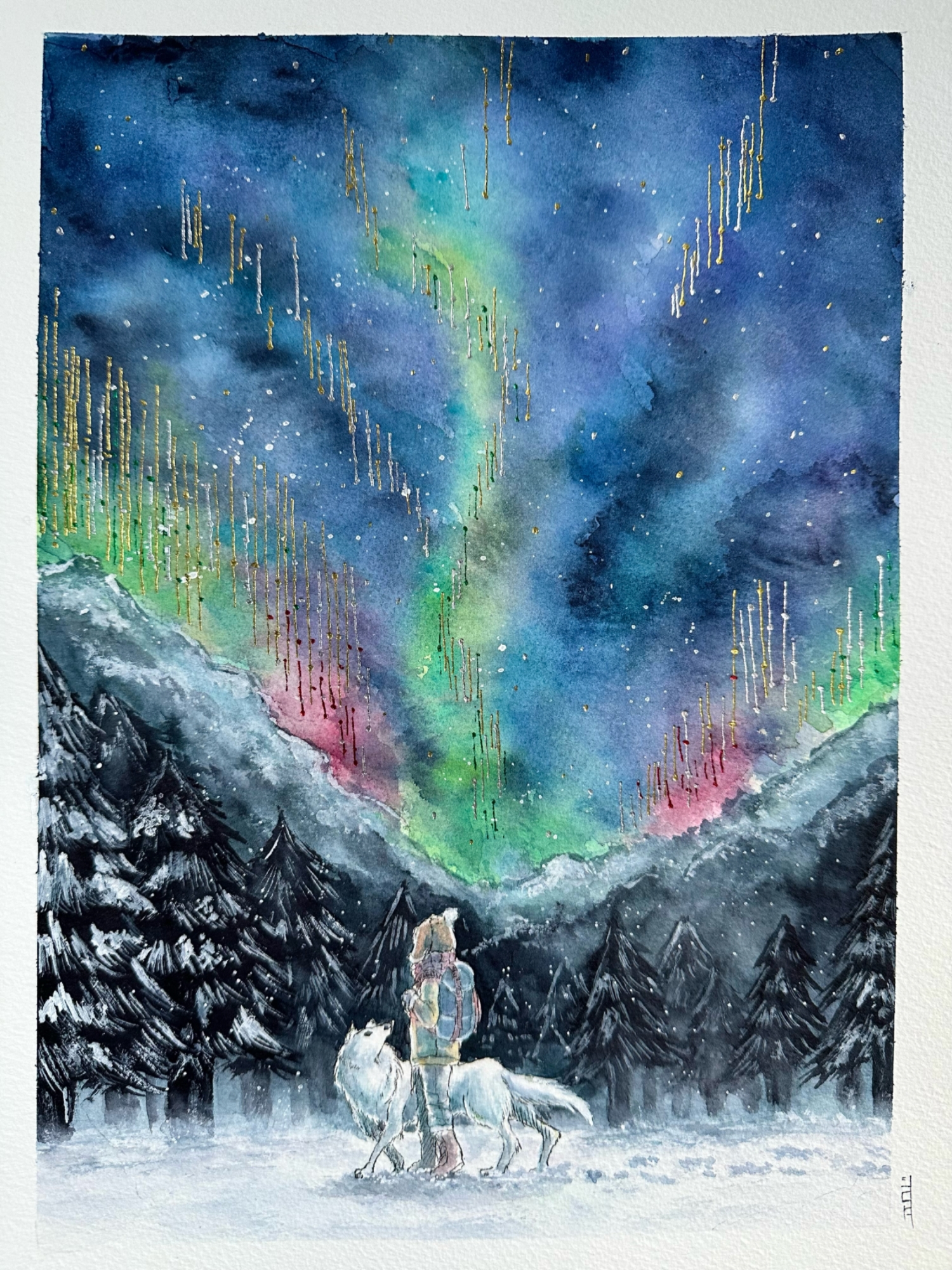 EggnWorks Museum エッグンワークス ミュージアム 夜空のカーテン