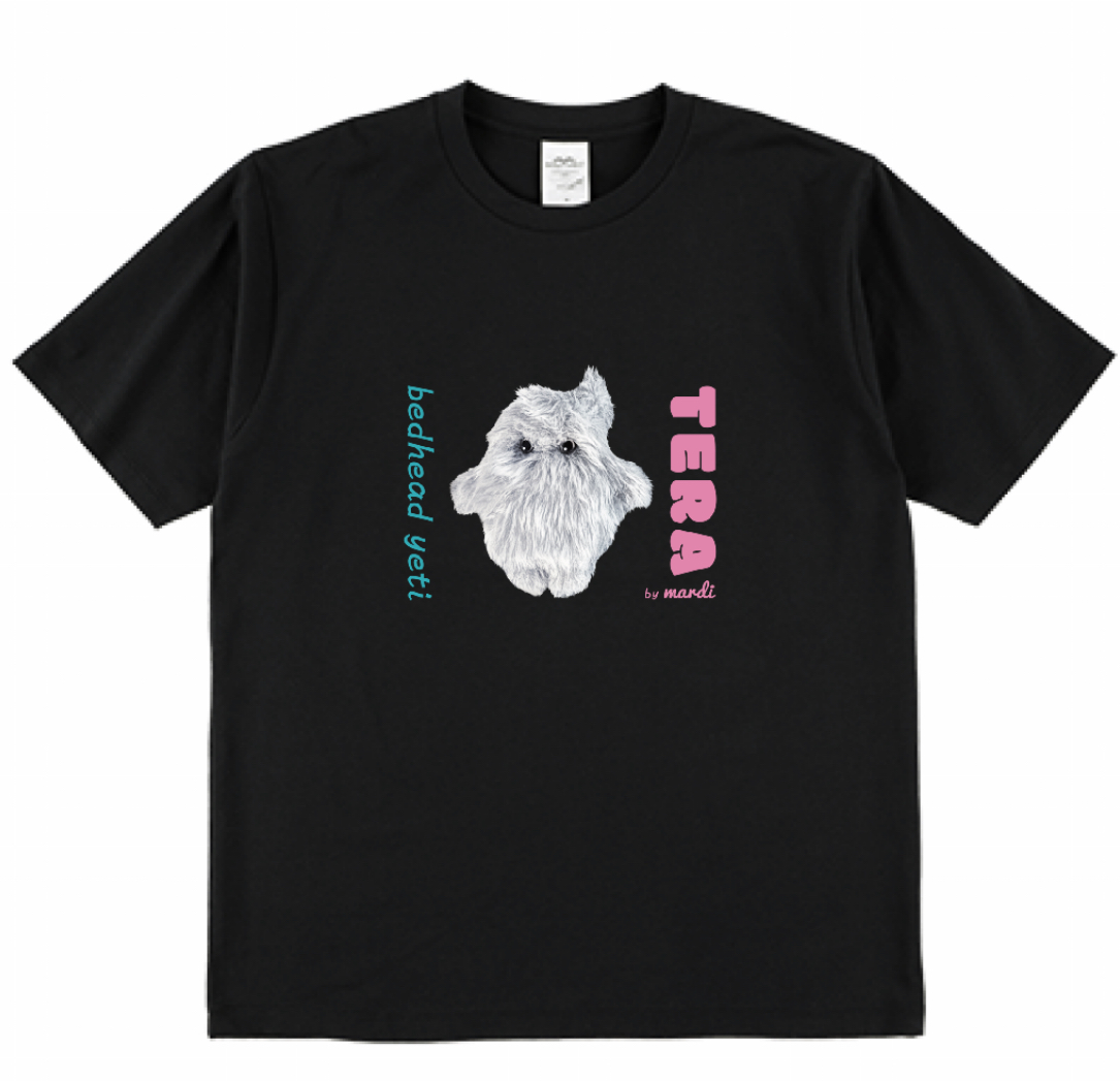 EGGNWORKS エッグンワークス ツクルヒトタチ博in京都文化博物館2025 TERAぬいぐるみキーホルダー bed head yeti TERA by mardi