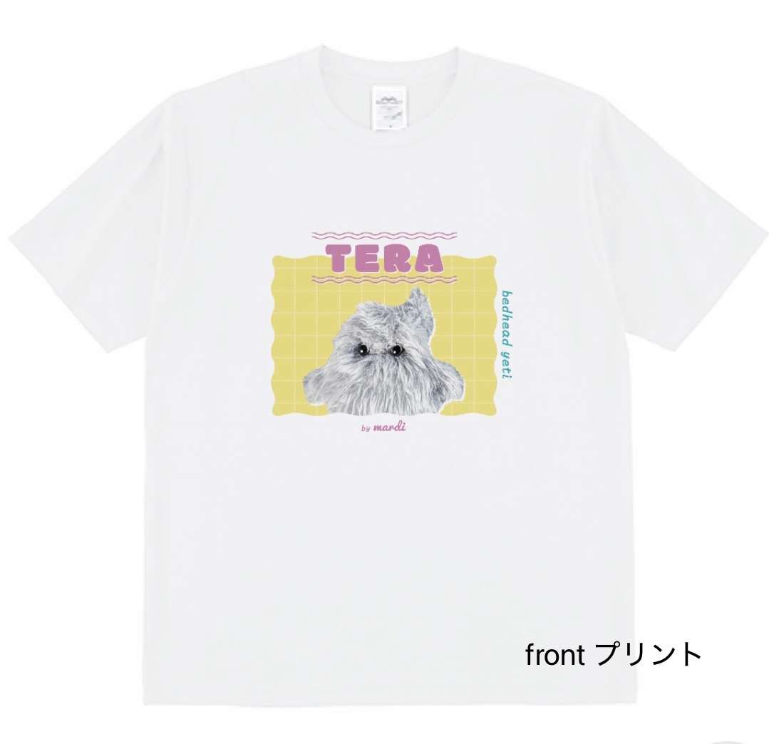 EGGNWORKS エッグンワークス ツクルヒトタチ博in京都文化博物館2025 TERAぬいぐるみキーホルダー bed head yeti TERA by mardi