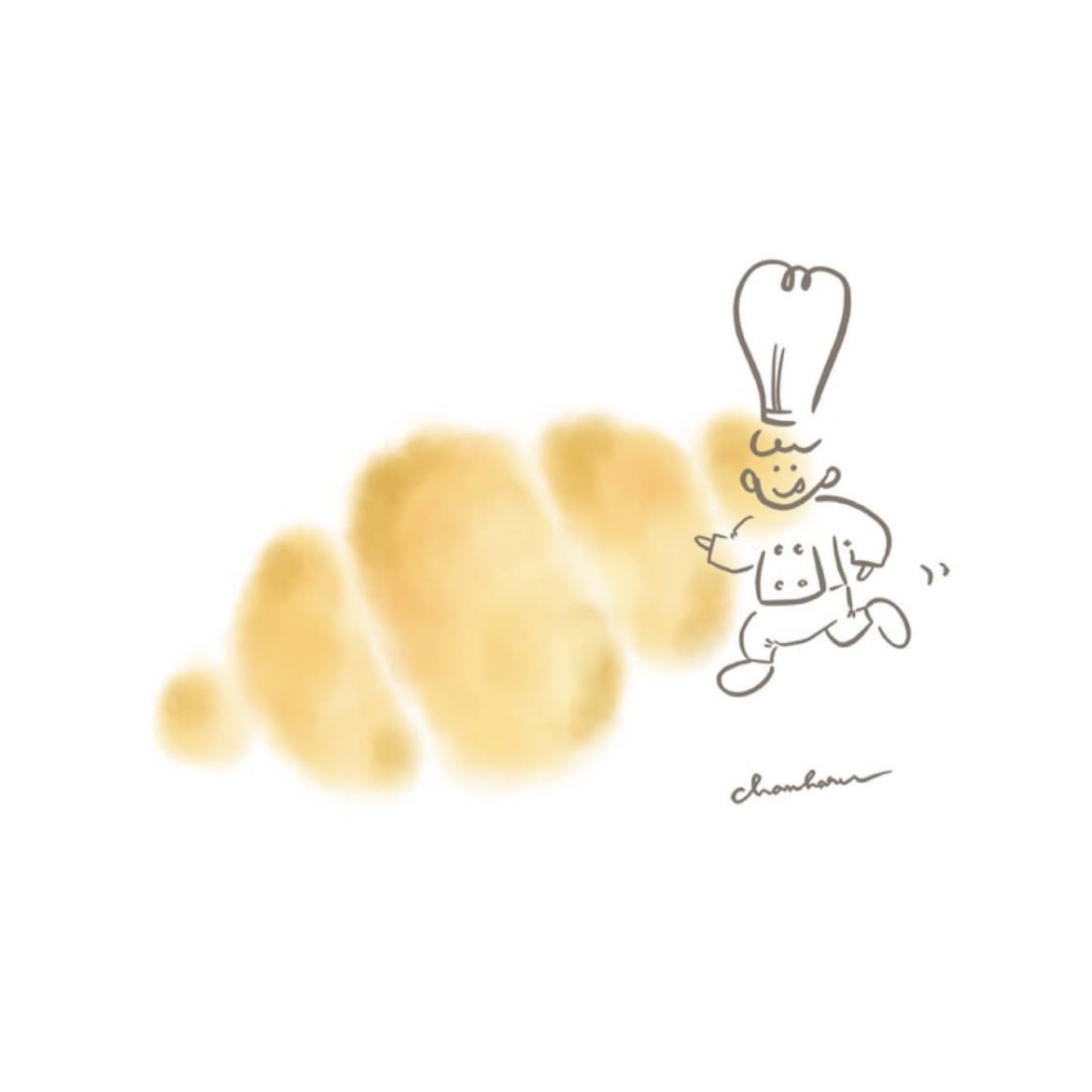 EggnWorks Museum エッグンワークス ミュージアム ある日のクロワッさん