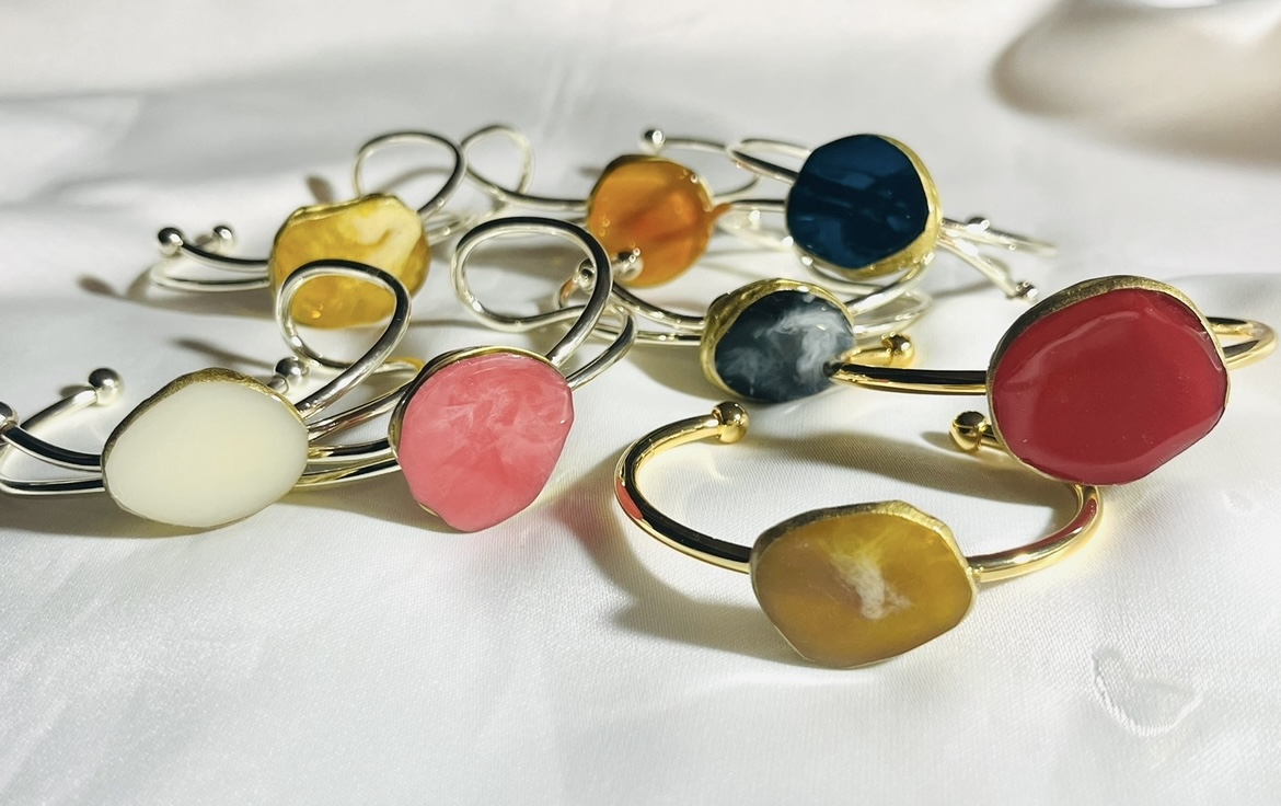 EGGNWORKS エッグンワークス ツクルヒトタチ博in京都文化博物館2025 Acc.miyaaaオリジナル リバーシブルイヤーカフ Acc miyaaa