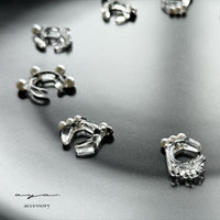 EggnWorks Museum エッグンワークス ミュージアム clear ear cuff