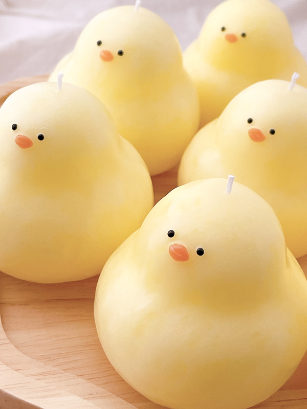 EggnWorks Museum エッグンワークス ミュージアム ひよこのキャンドルcandle Chico