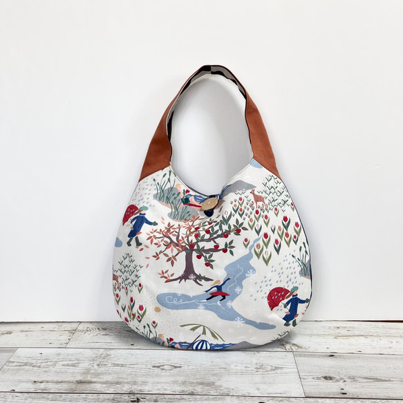 EGGNWORKS エッグンワークス ツクルヒトタチ博 たまご型バッグ ワンハンドル 北欧の物語 amechiyo527@gmail.com