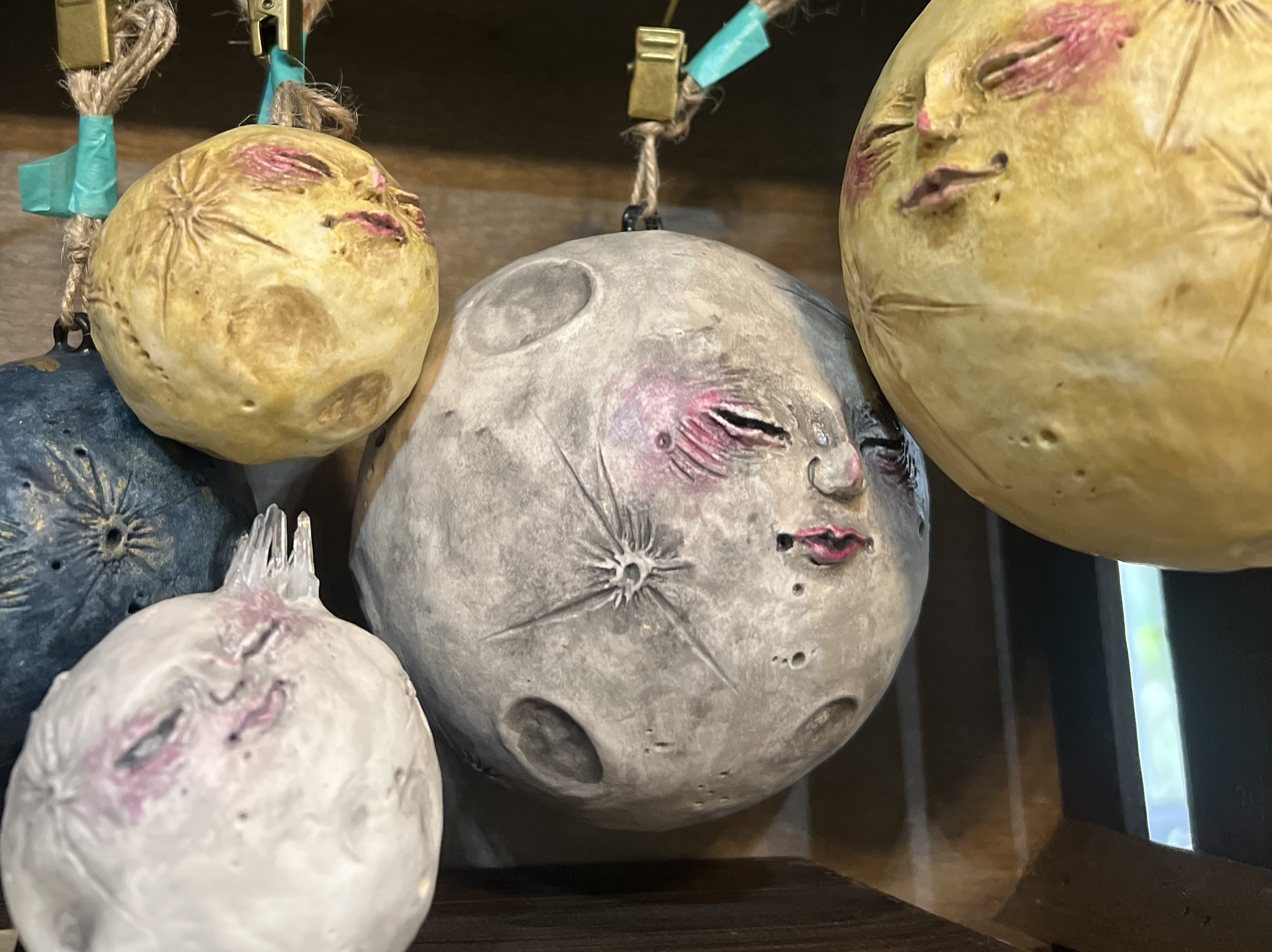 EGGNWORKS エッグンワークス ツクルヒトタチ博in京都文化博物館2025 鉱物惑星 月灯燈