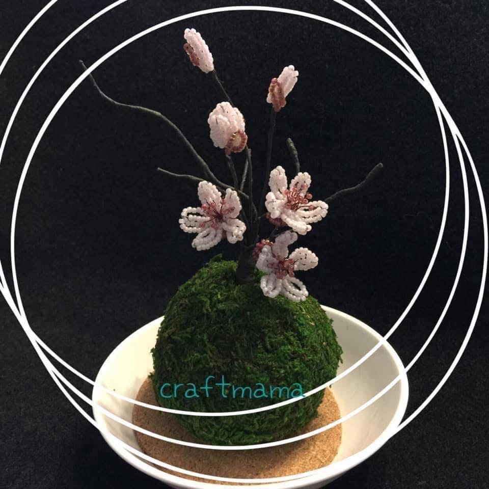 EggnWorks Museum エッグンワークス ミュージアム 友禅和紙ガラスカボションアクセサリーcraftmama