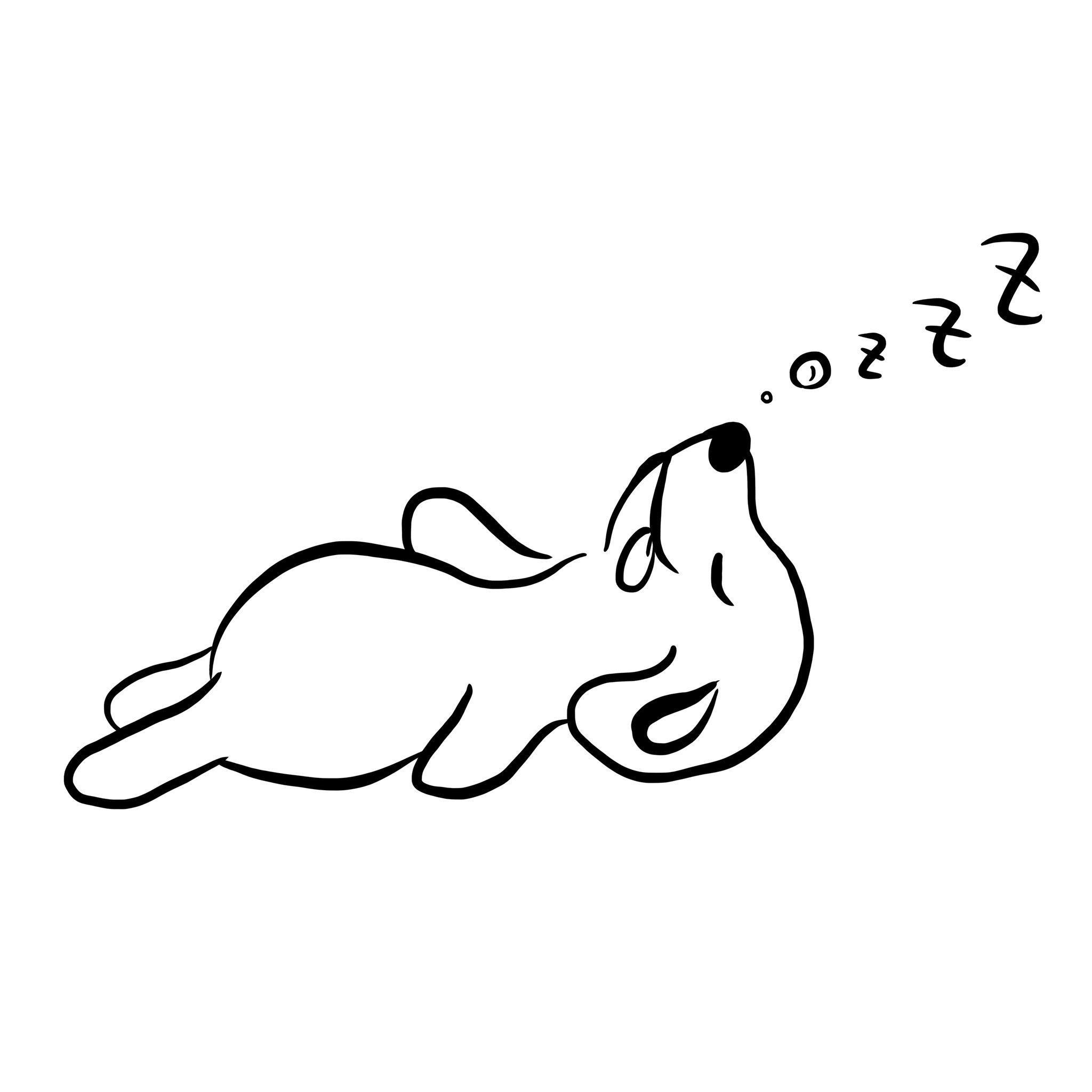 EggnWorks Museum エッグンワークス ミュージアム おひるねわんこ