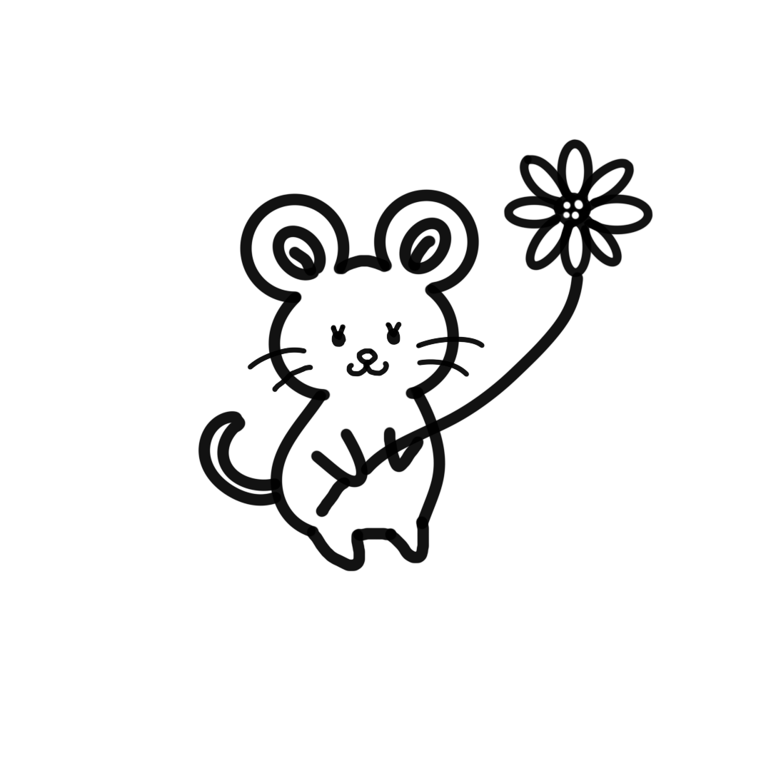 EggnWorks Museum エッグンワークス ミュージアム ネズミさんからプレゼントMint
