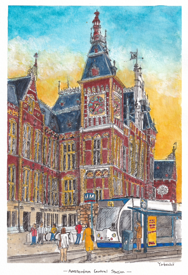 EggnWorks Museum Amsterdam central station