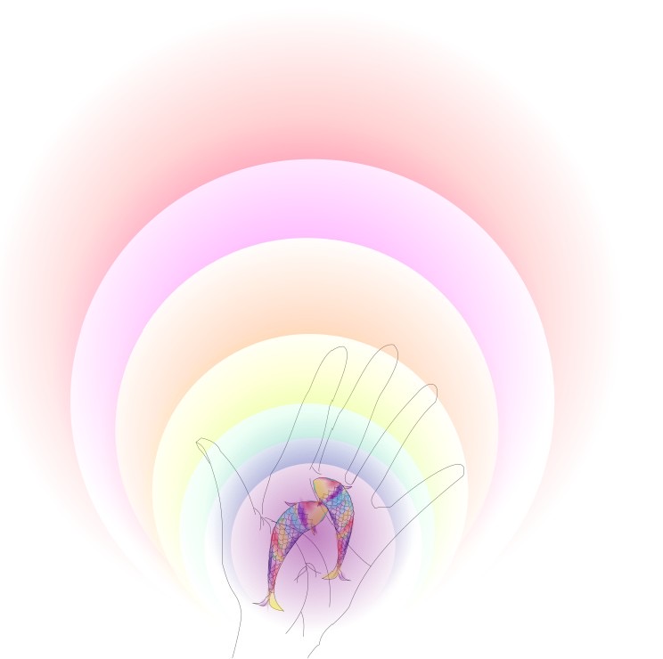 EggnWorks Museum エッグンワークス ミュージアム 掌の魚yoko_shiraishi