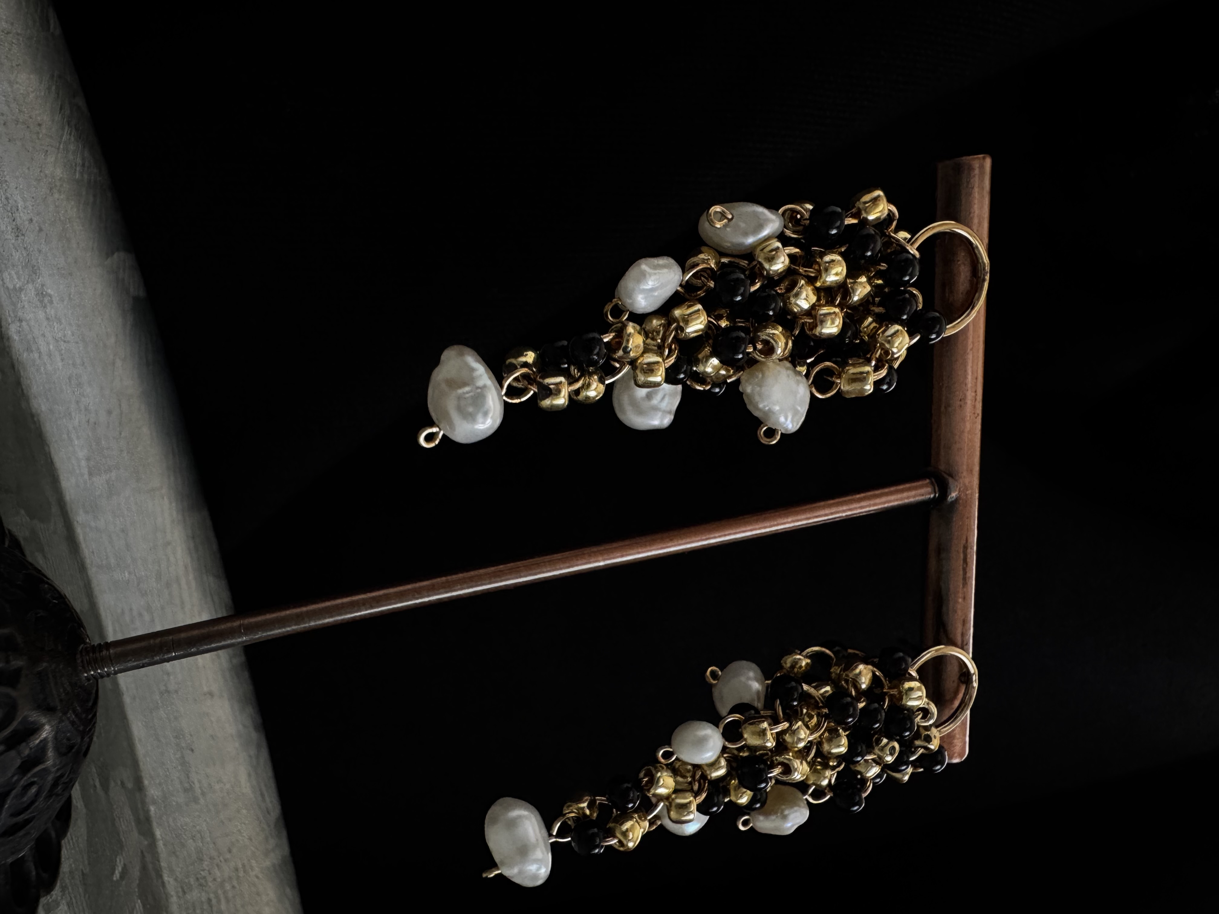 EGGNWORKS エッグンワークス ツクルヒトタチ博in京都文化博物館2025 blacktourmaline in quartz/ring アトリエアールプラスジュエリー