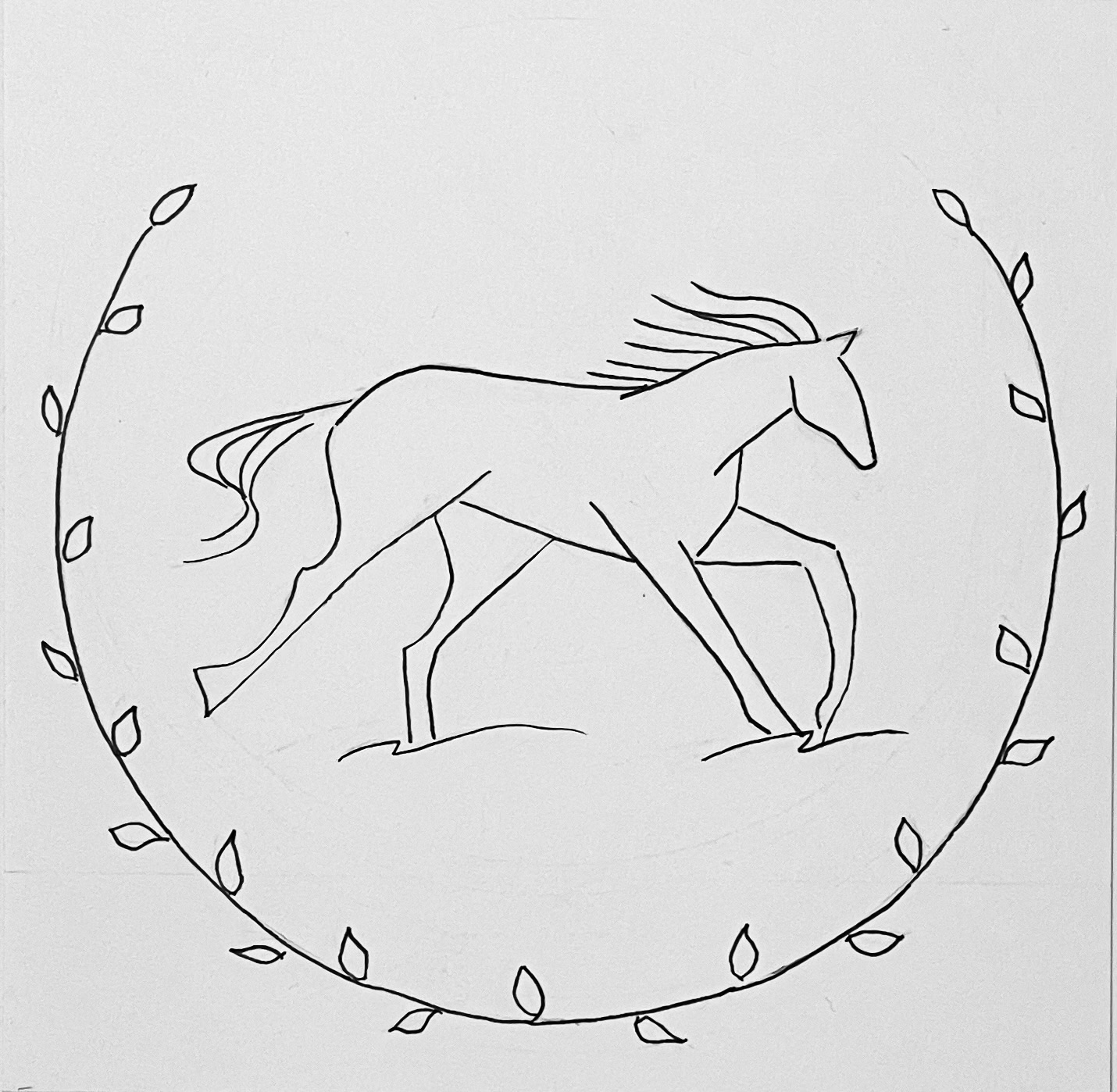 EggnWorks Museum 草原を駆ける馬