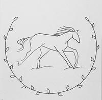 EggnWorks Museum エッグンワークス ミュージアム 草原を駆ける馬