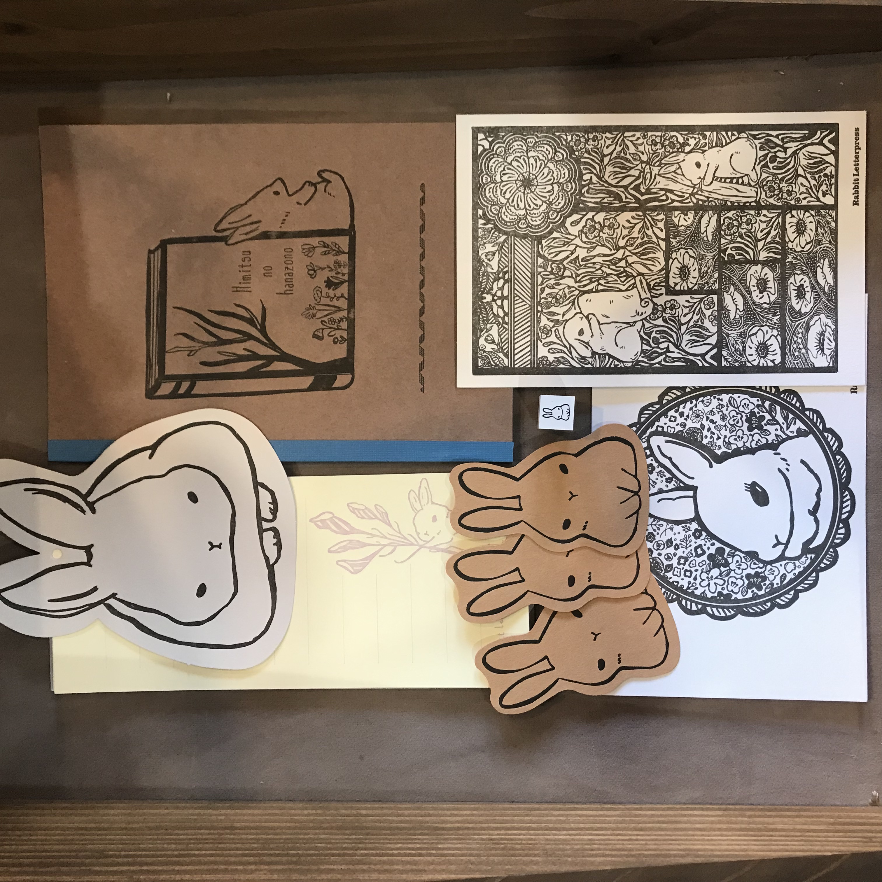 EGGNWORKS エッグンワークス ツクルヒトタチ博in京都文化博物館2025 【活字組版】文豪ハガキ 長谷川印刷活版部