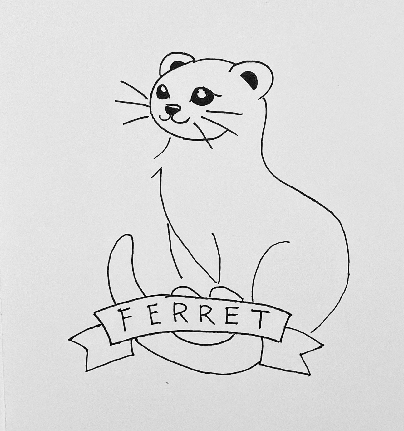 EggnWorks Museum エッグンワークス ミュージアム フェレット（文字無し）町ノ燈