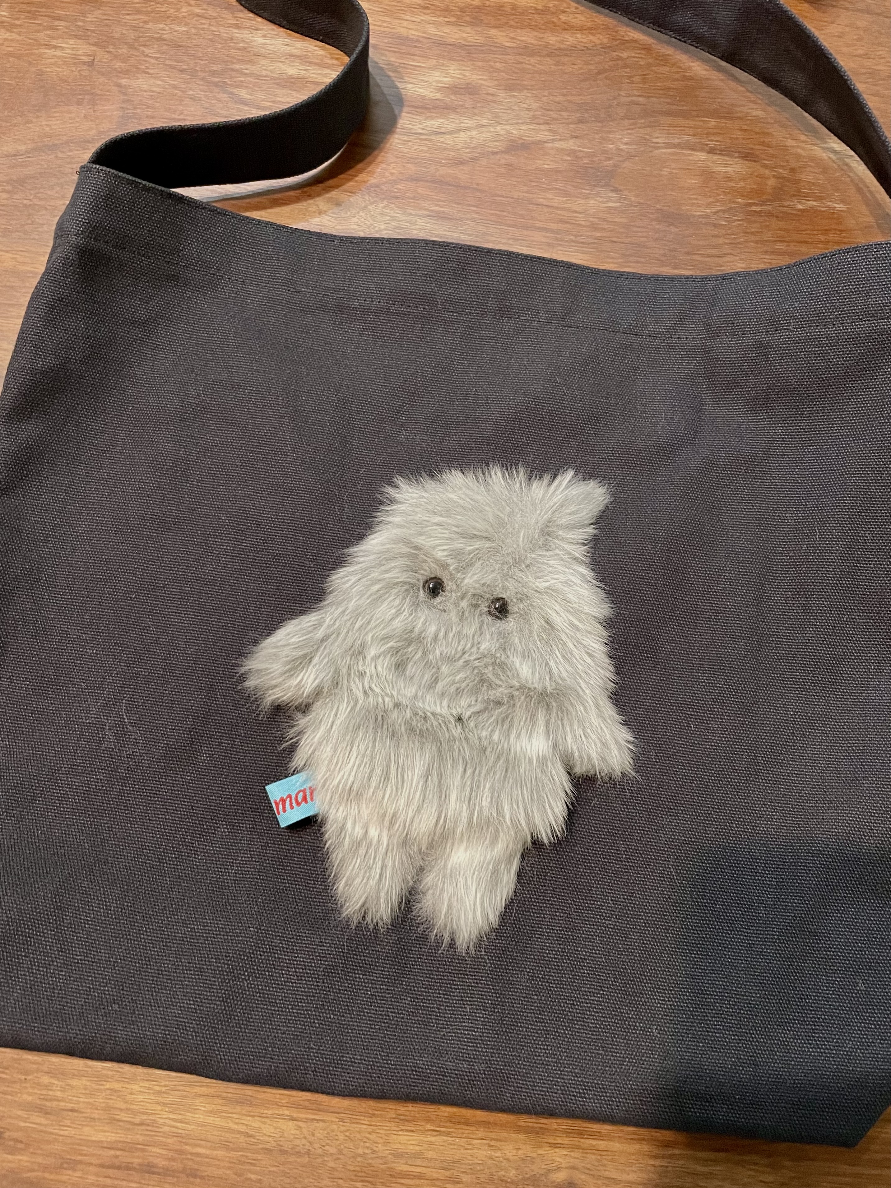 EGGNWORKS エッグンワークス ツクルヒトタチ博in京都文化博物館2025 TERAぬいぐるみキーホルダー bed head yeti TERA by mardi