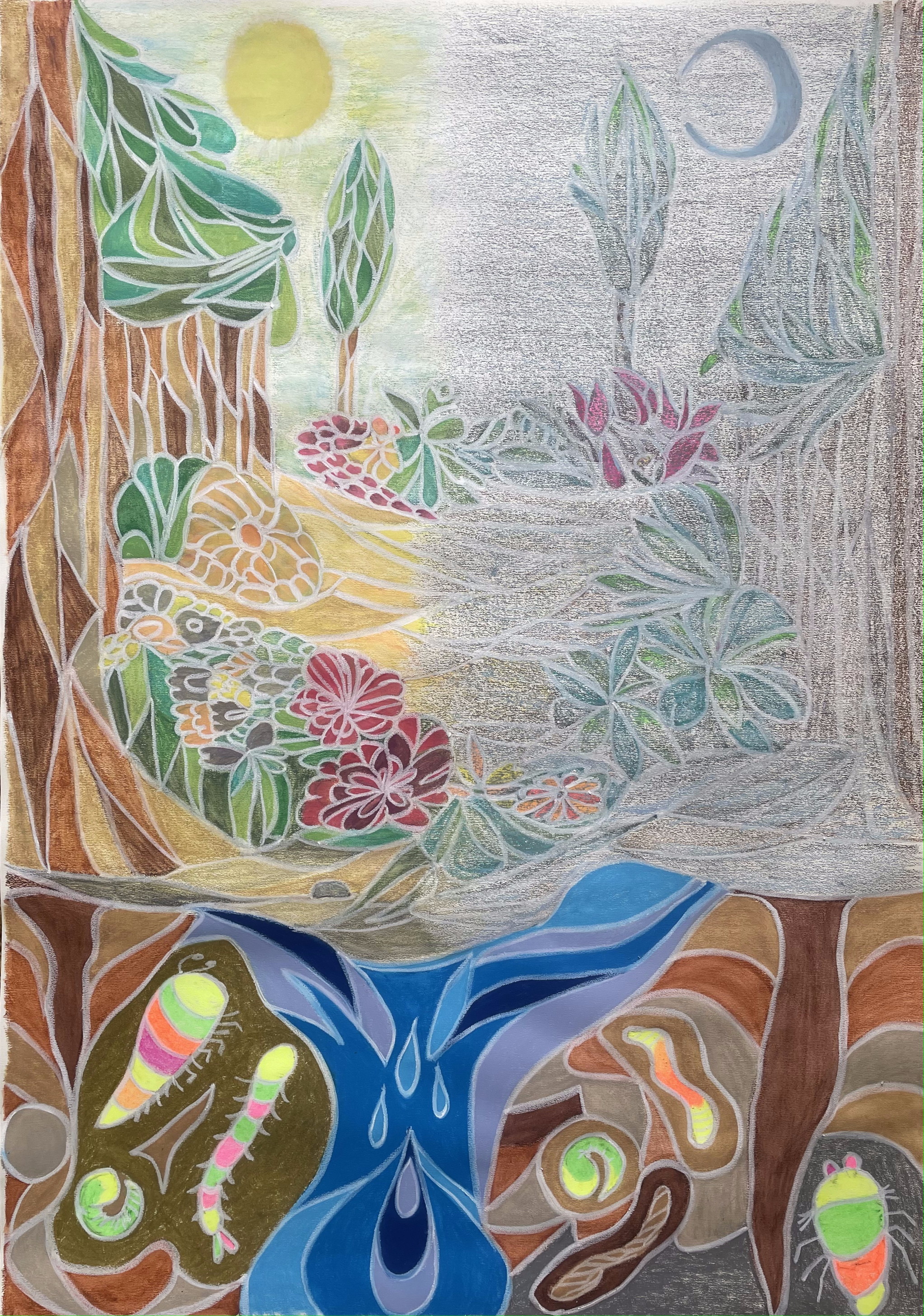 全国デザイン選手権　ポストカード　ステッカー　ツクルヒトタチ博in京都文化博物館2025 EggnWorks Museum エッグンワークス ミュージアム Gentle world of darkness苺いち絵