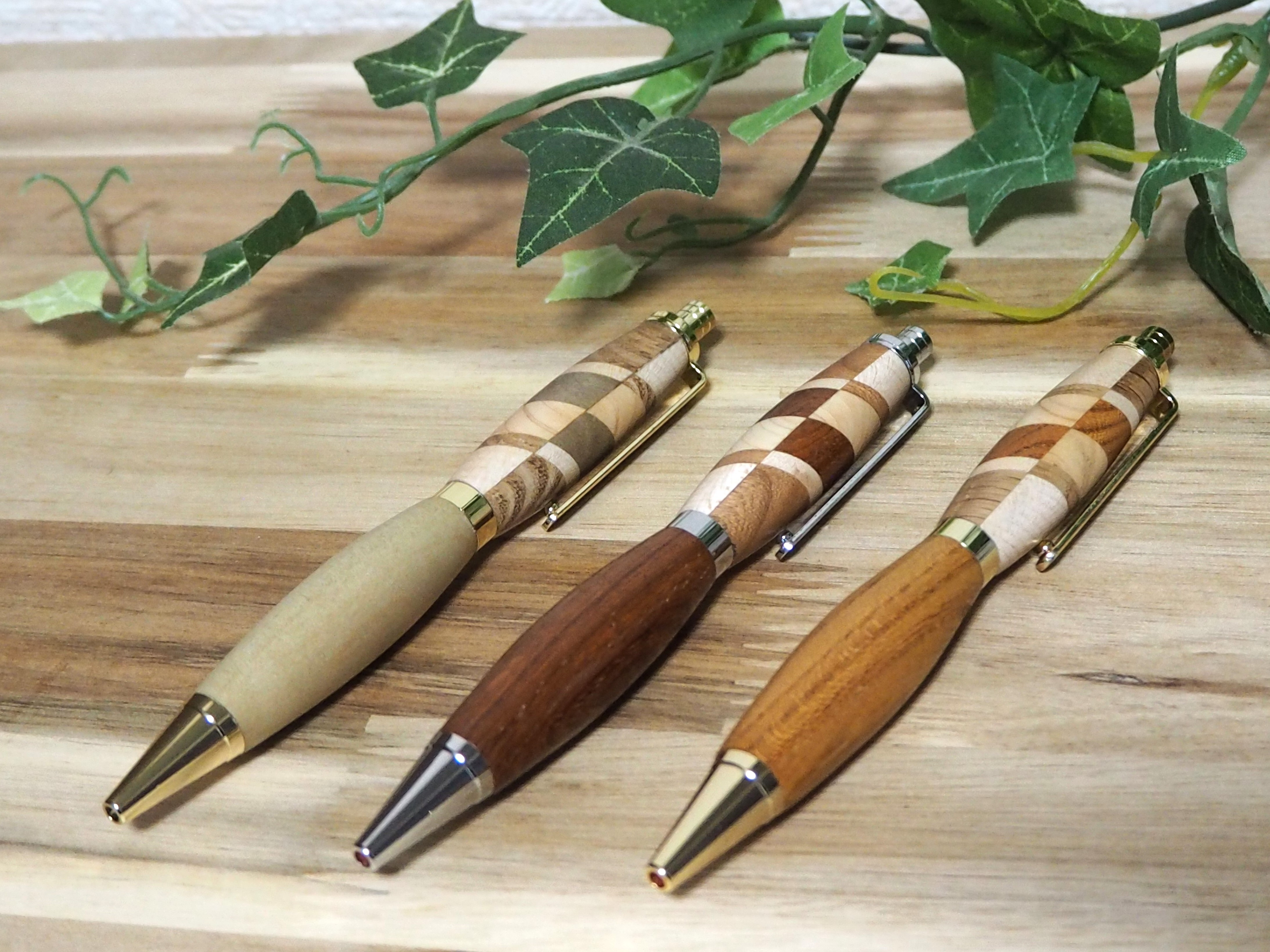 EggnWorks Museum エッグンワークス ミュージアム 寄木ボールペン