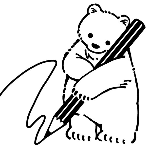 EggnWorks Museum エッグンワークス ミュージアム シロクマえんぴつ