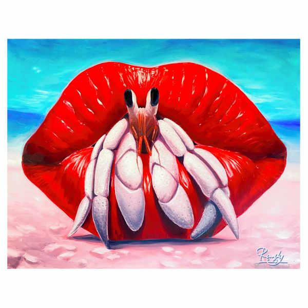 EggnWorks Museum エッグンワークス ミュージアム A Hermit Crab from the lips
