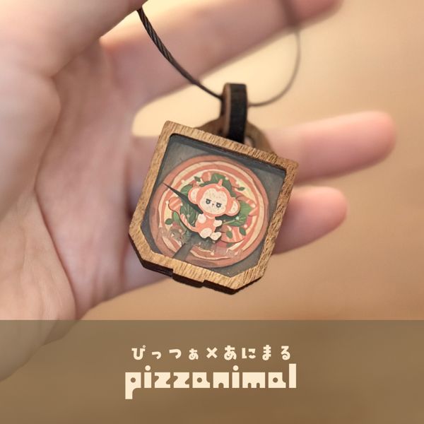 EggnWorks Museum エッグンワークス ミュージアム ぴっつぁにまるキーホルダー