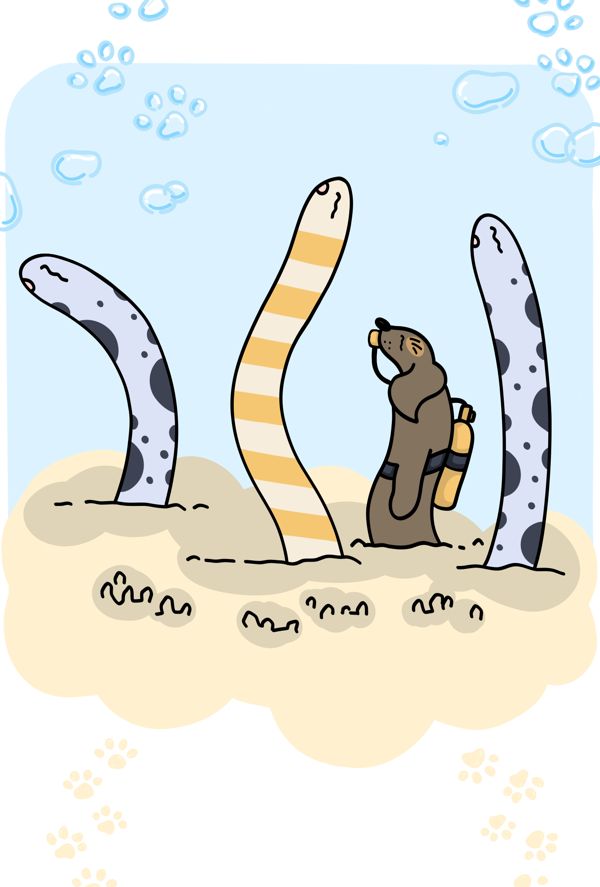 EggnWorks Museum エッグンワークス ミュージアム チンアナゴとくねっぴぃ