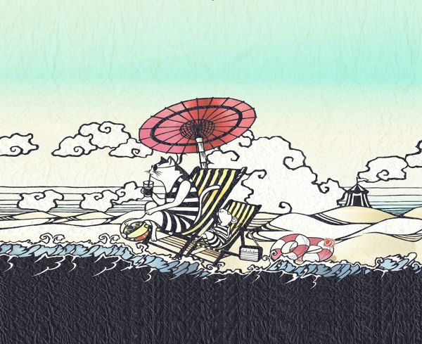 EggnWorks Museum エッグンワークス ミュージアム 猫の夏休み