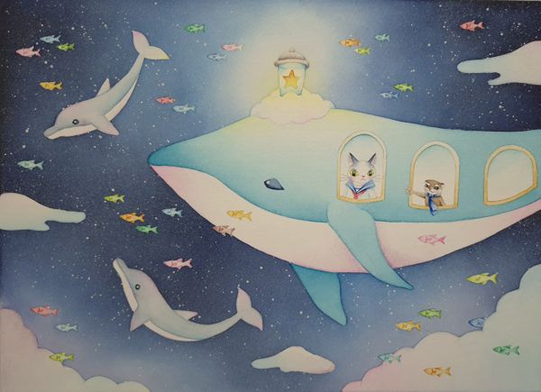 EggnWorks Museum 原画｢星空の航海｣