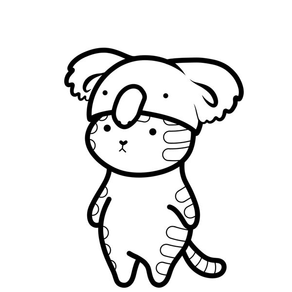 EggnWorks Museum エッグンワークス ミュージアム 何かになれる帽子〜コアラ