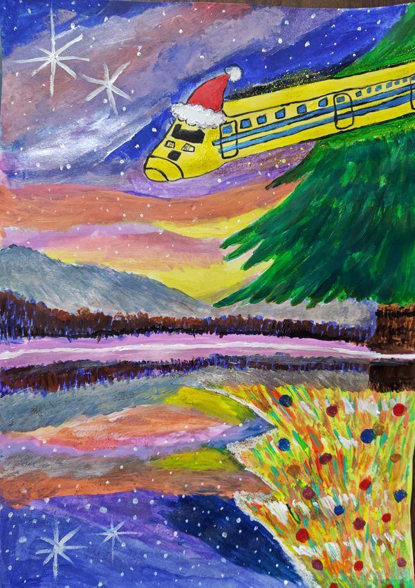 EggnWorks Museum エッグンワークス ミュージアム Happy train xmas