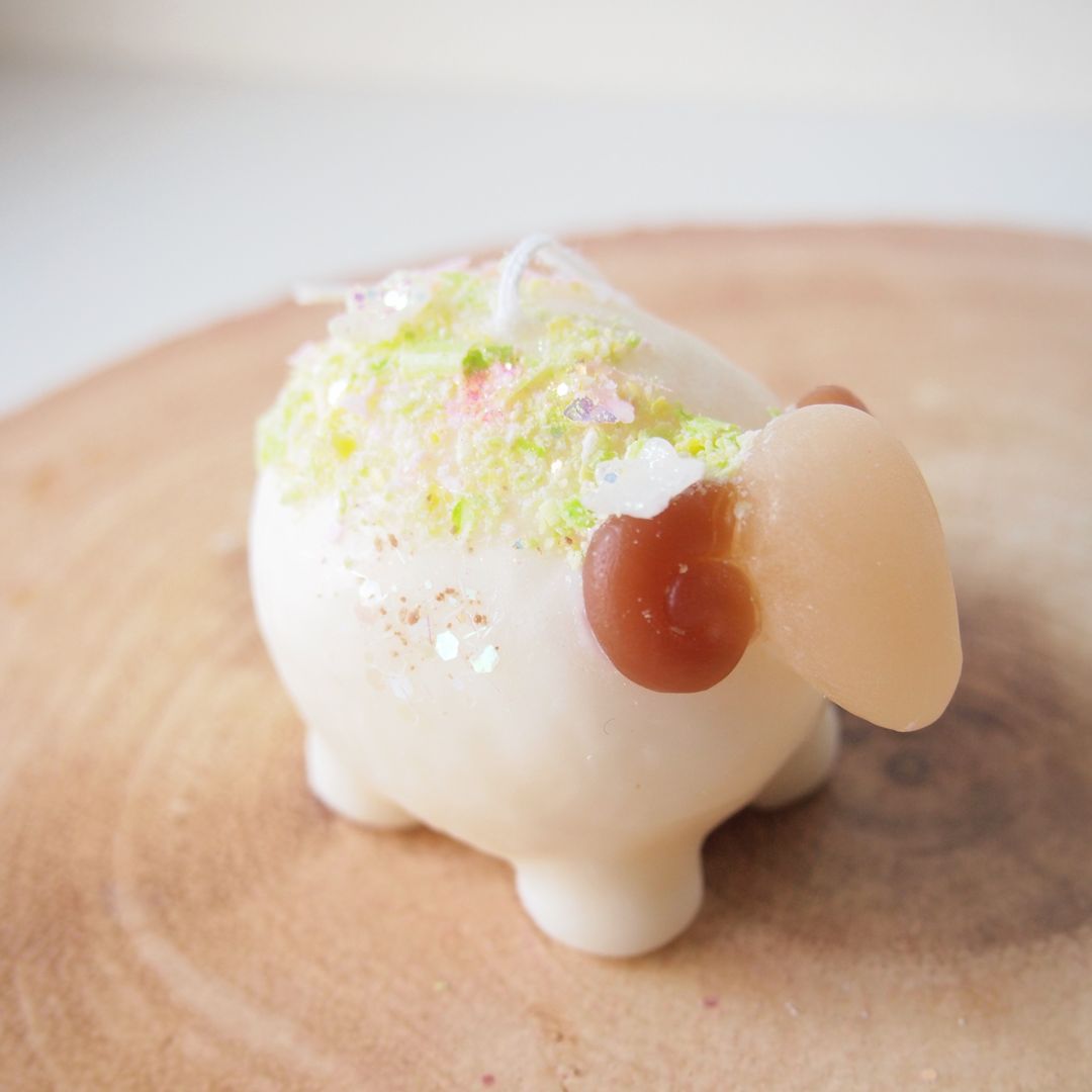EggnWorks Museum エッグンワークス ミュージアム ひつじのキャンドル